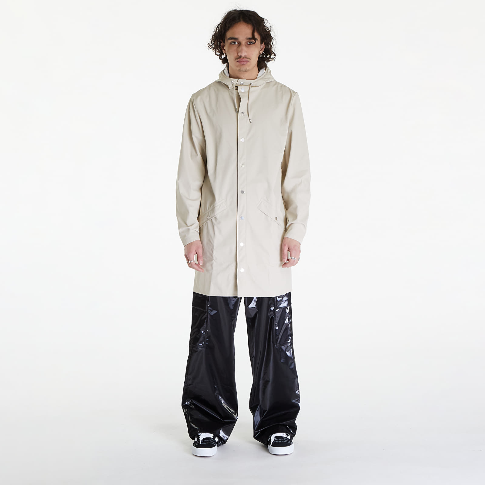 Jackets Rains Long Jacket W3 UNISEX 26 Dune