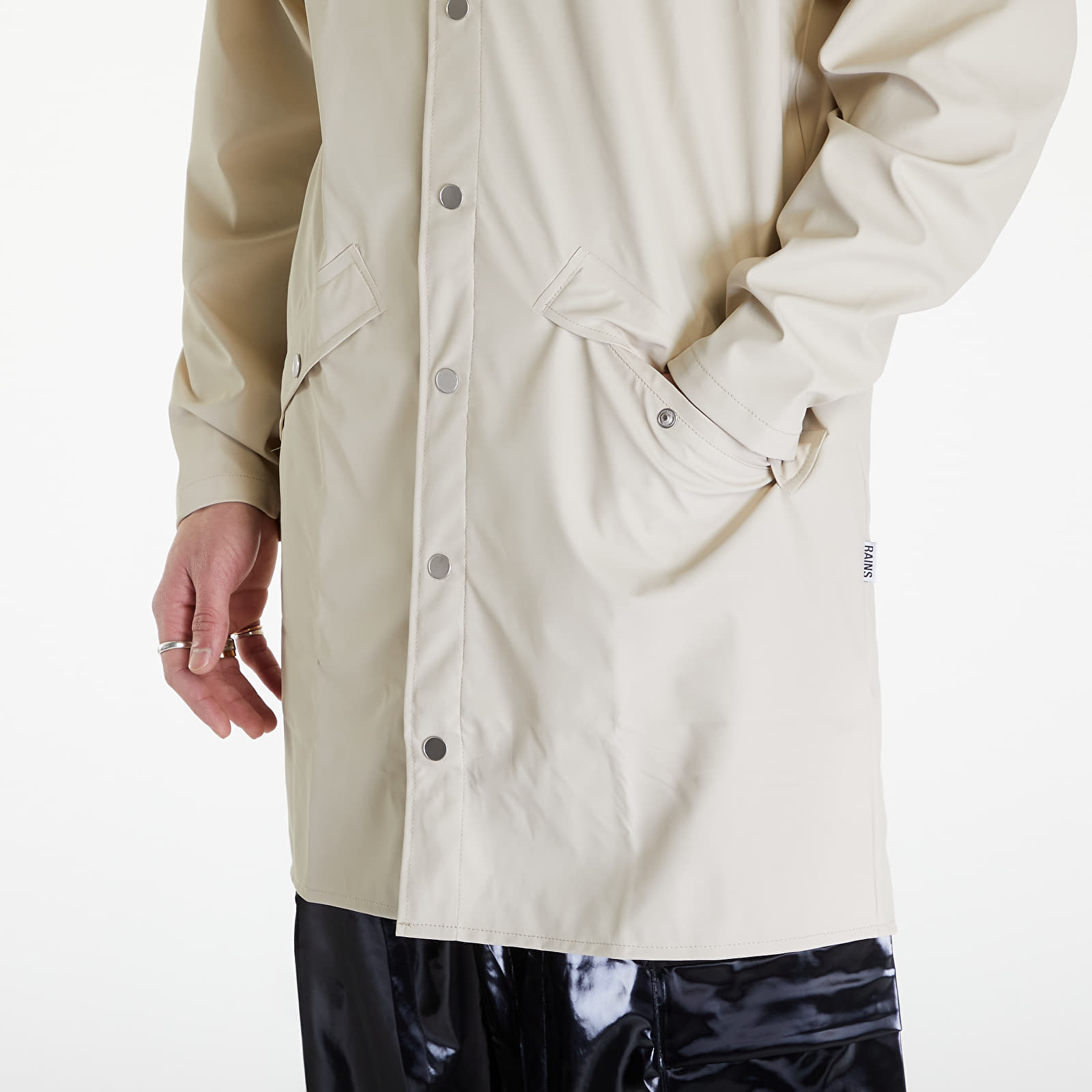Jackets Rains Long Jacket W3 UNISEX 26 Dune