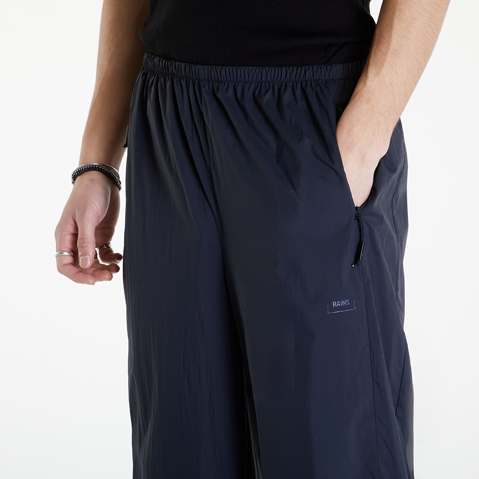 Traperice i hlače Rains Naha Pants Wide UNISEX 47 Navy