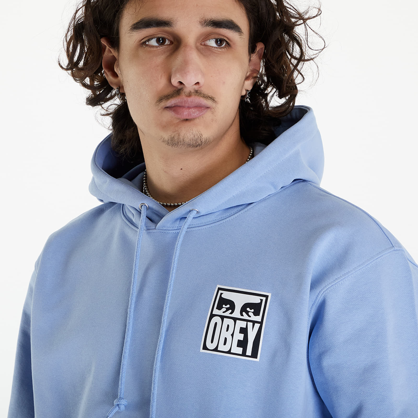 Hanorac OBEY Eyes Icon 2 Hoodie Hydrangea - 1 | YEO