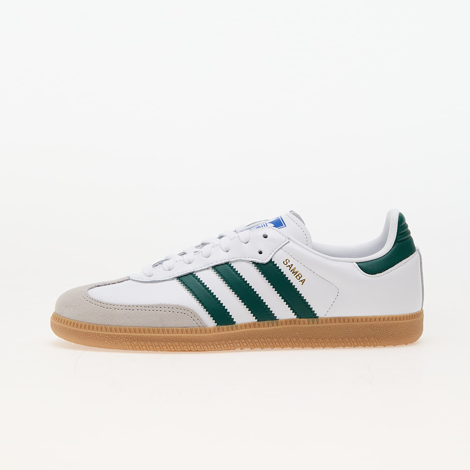 Men's sneakers and shoes adidas Samba Og Ftw White/ Collegiate Green/ Gum