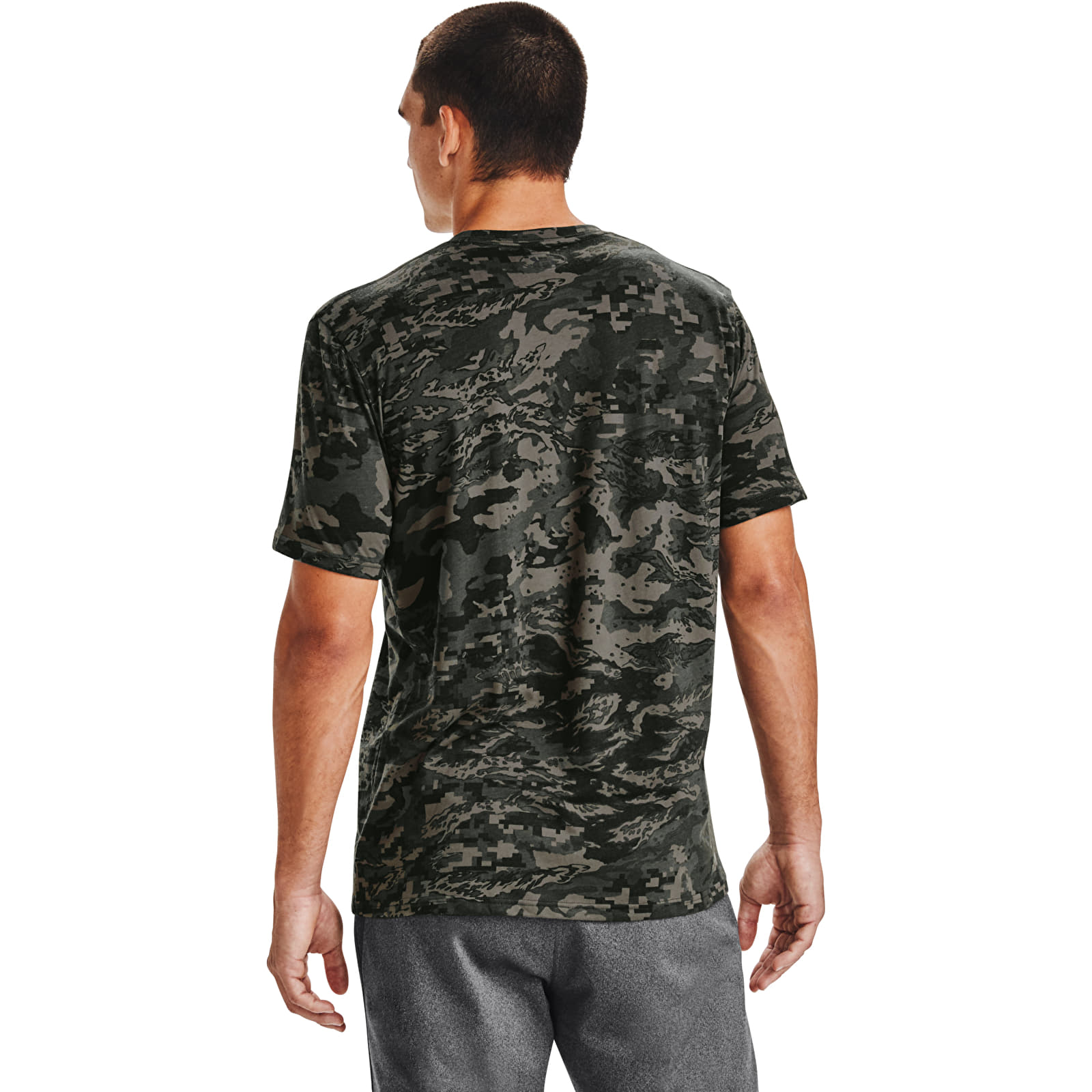 Camisetas Under Armour Abc Camo Ss Baroque Green
