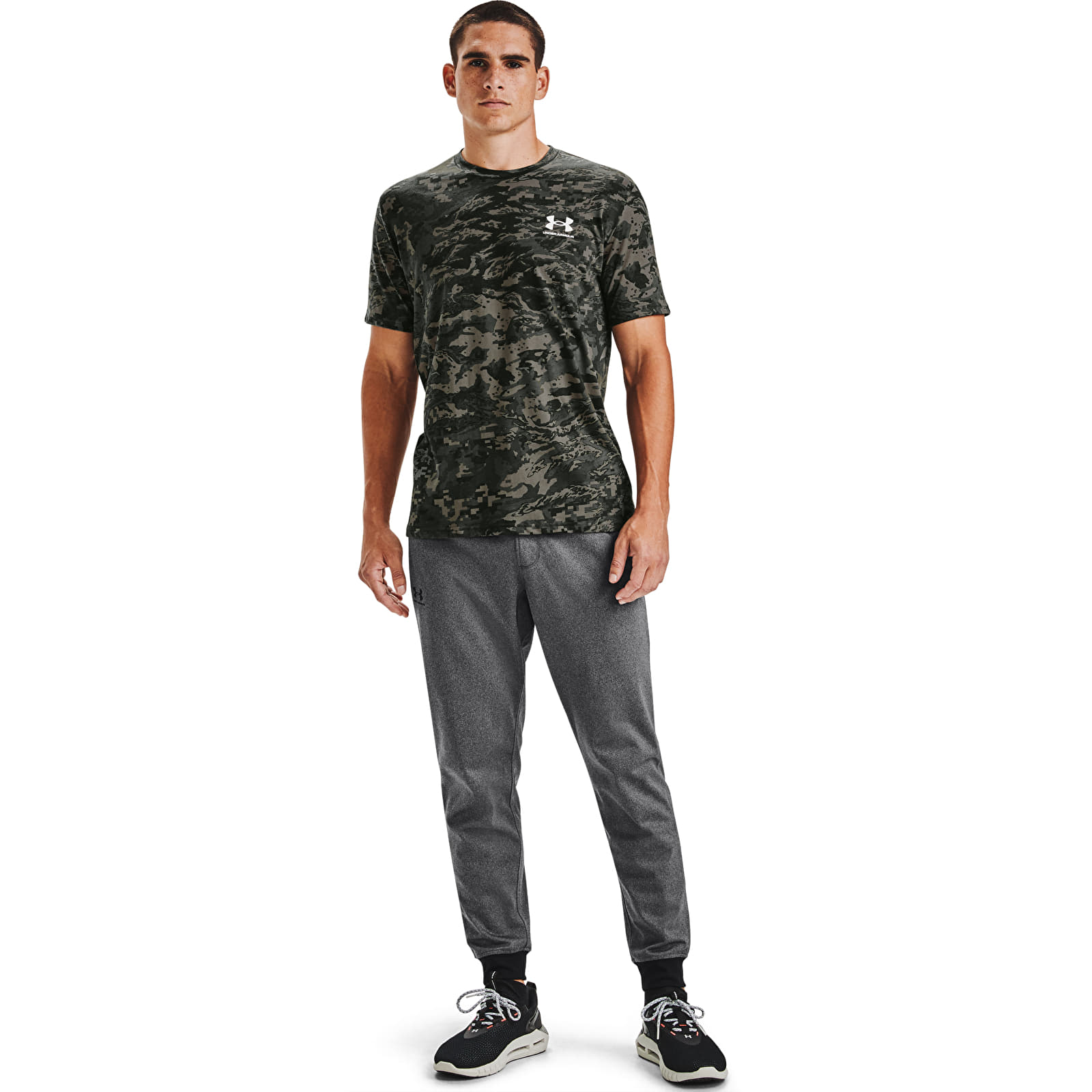 Camisetas Under Armour Abc Camo Ss Baroque Green