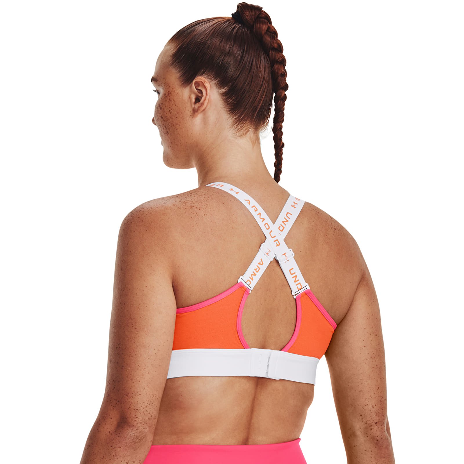 Sutien Under Armour Infinity Mid - Run Hook White
