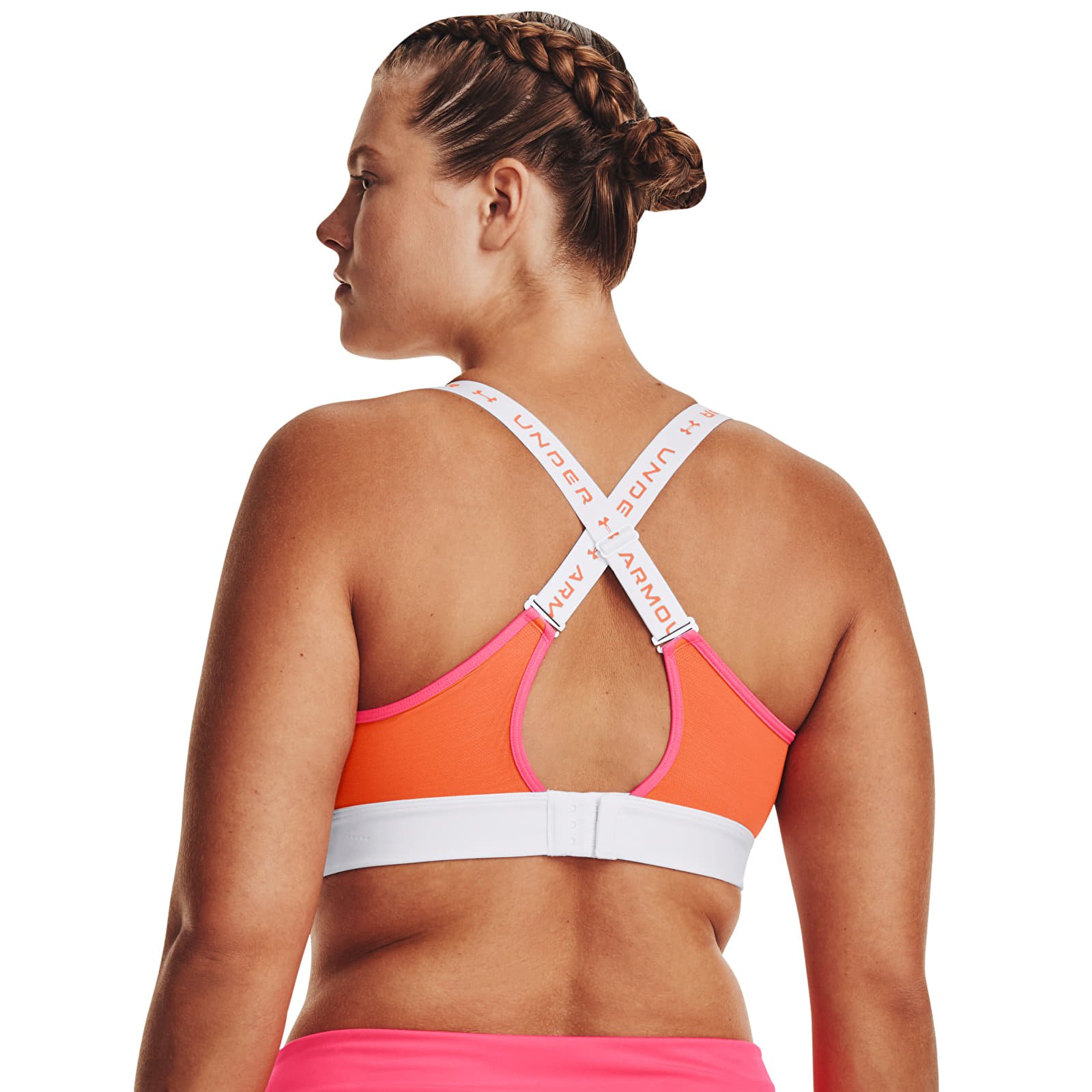 Sutien Under Armour Infinity Mid - Run Hook White