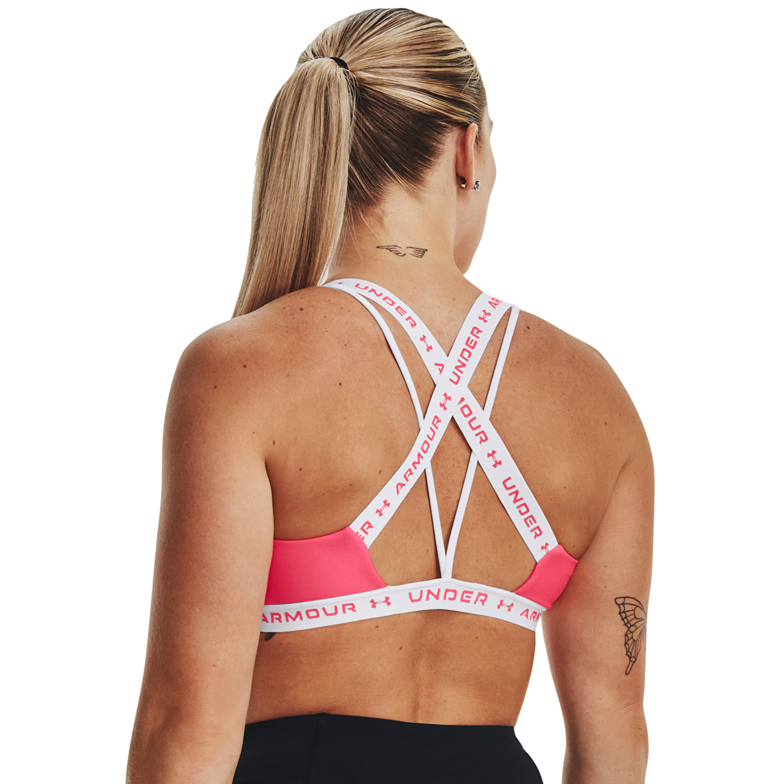 Grudnjaci Under Armour Crossback Low Pink
