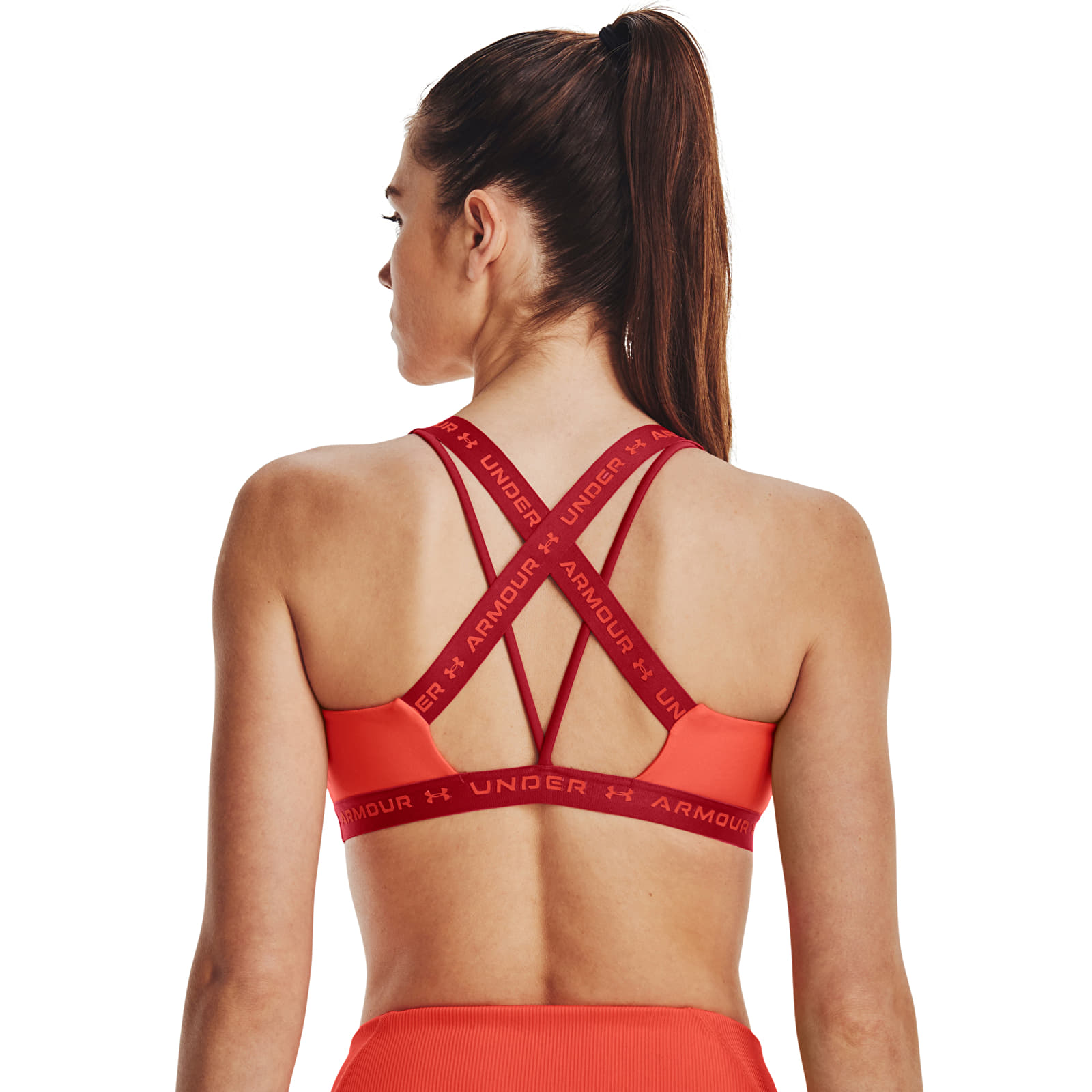 Soutien-gorge Under Armour Crossback Low Orange