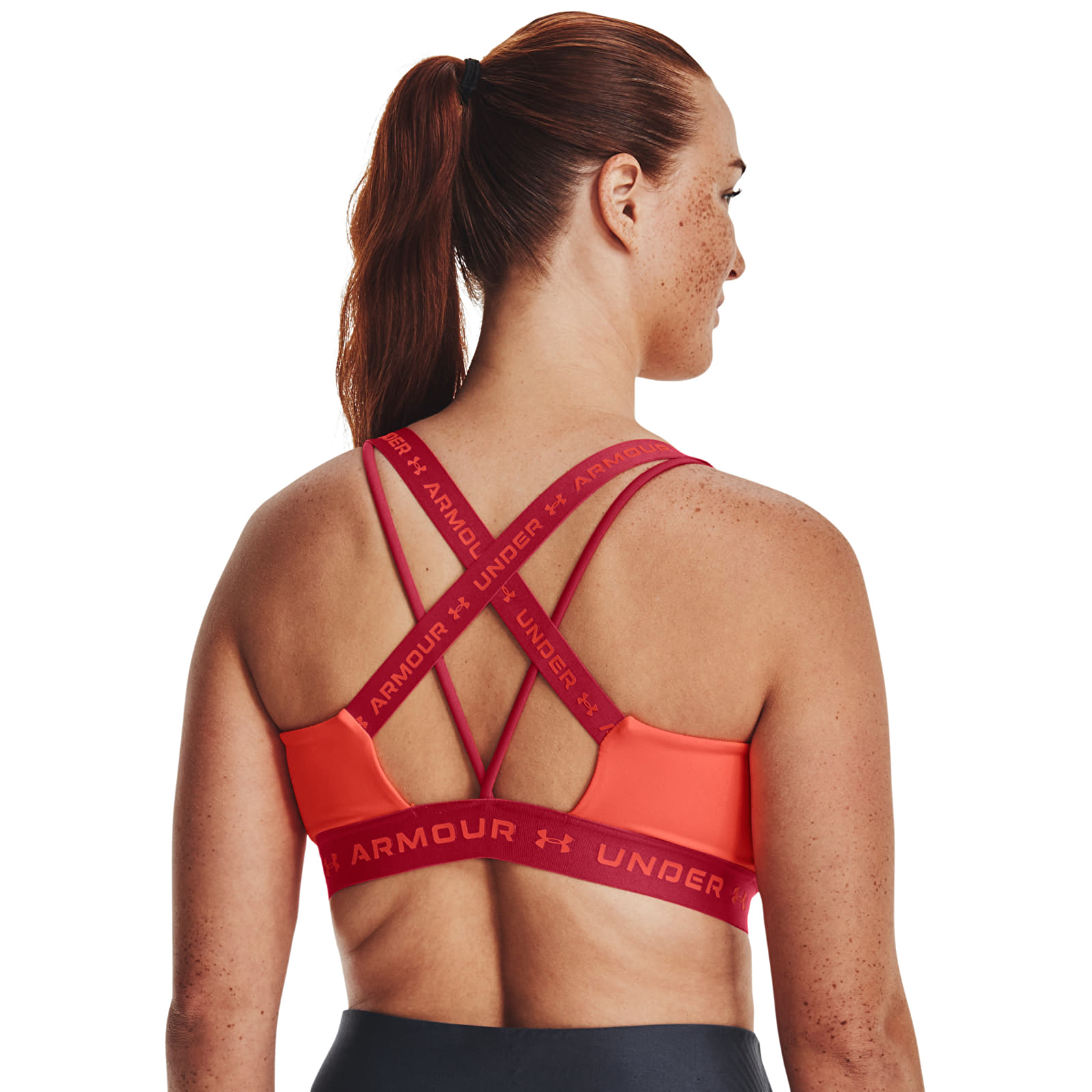 Soutien-gorge Under Armour Crossback Low Orange