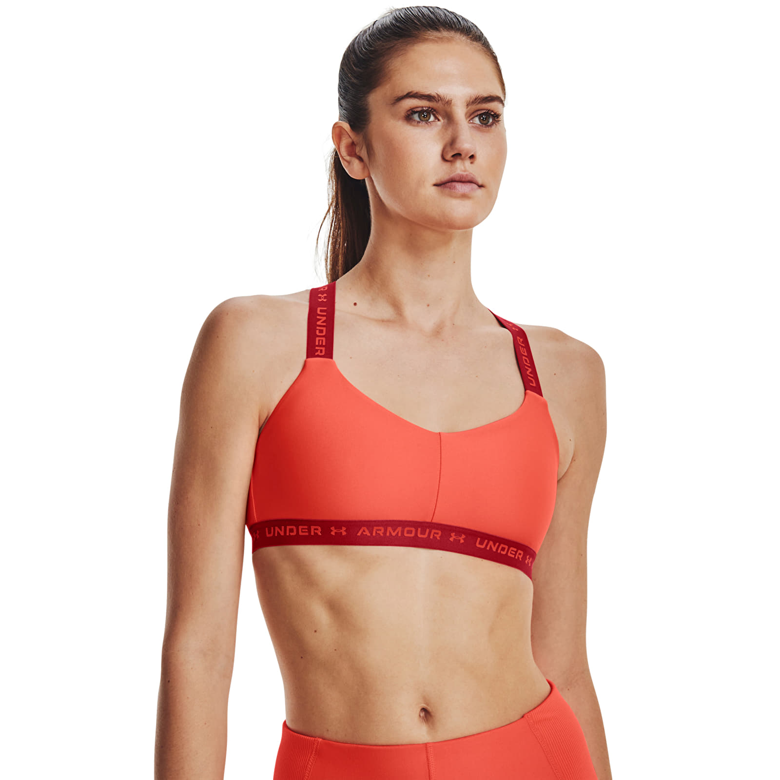 Soutien-gorge Under Armour Crossback Low Orange