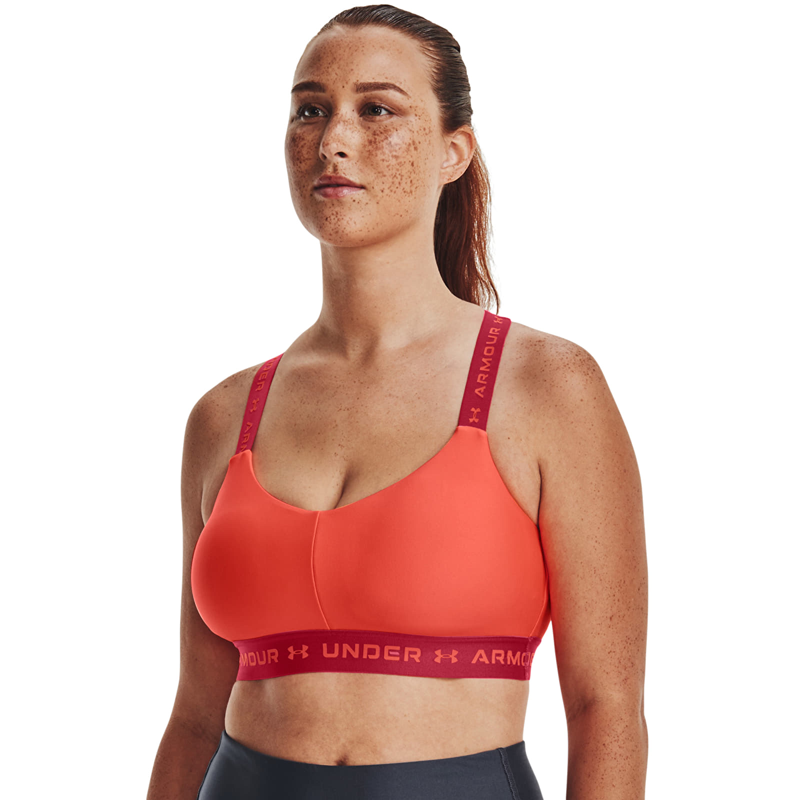 Soutien-gorge Under Armour Crossback Low Orange
