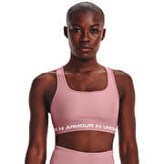 Under Armour Crossback Mid Bra Pink