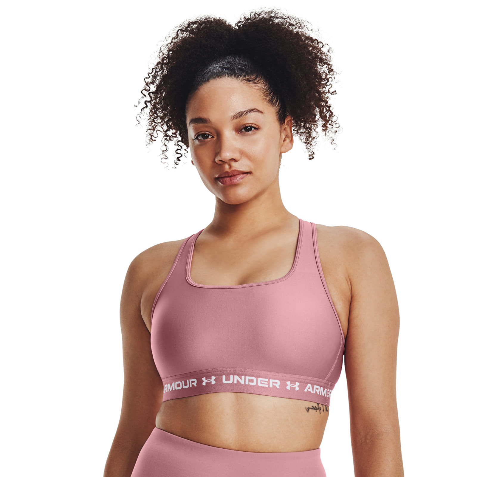 Rinnahoidjad Under Armour Crossback Mid Bra Pink