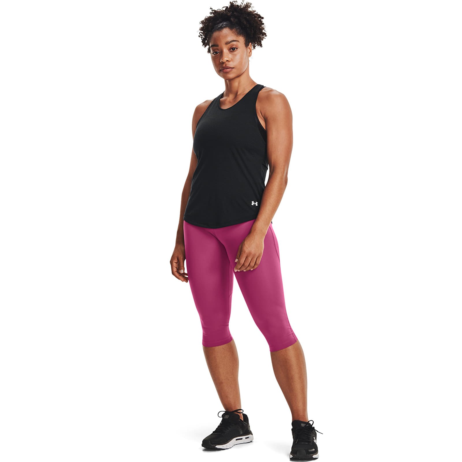 Camisetas de tirantes Under Armour Streaker Tank Black