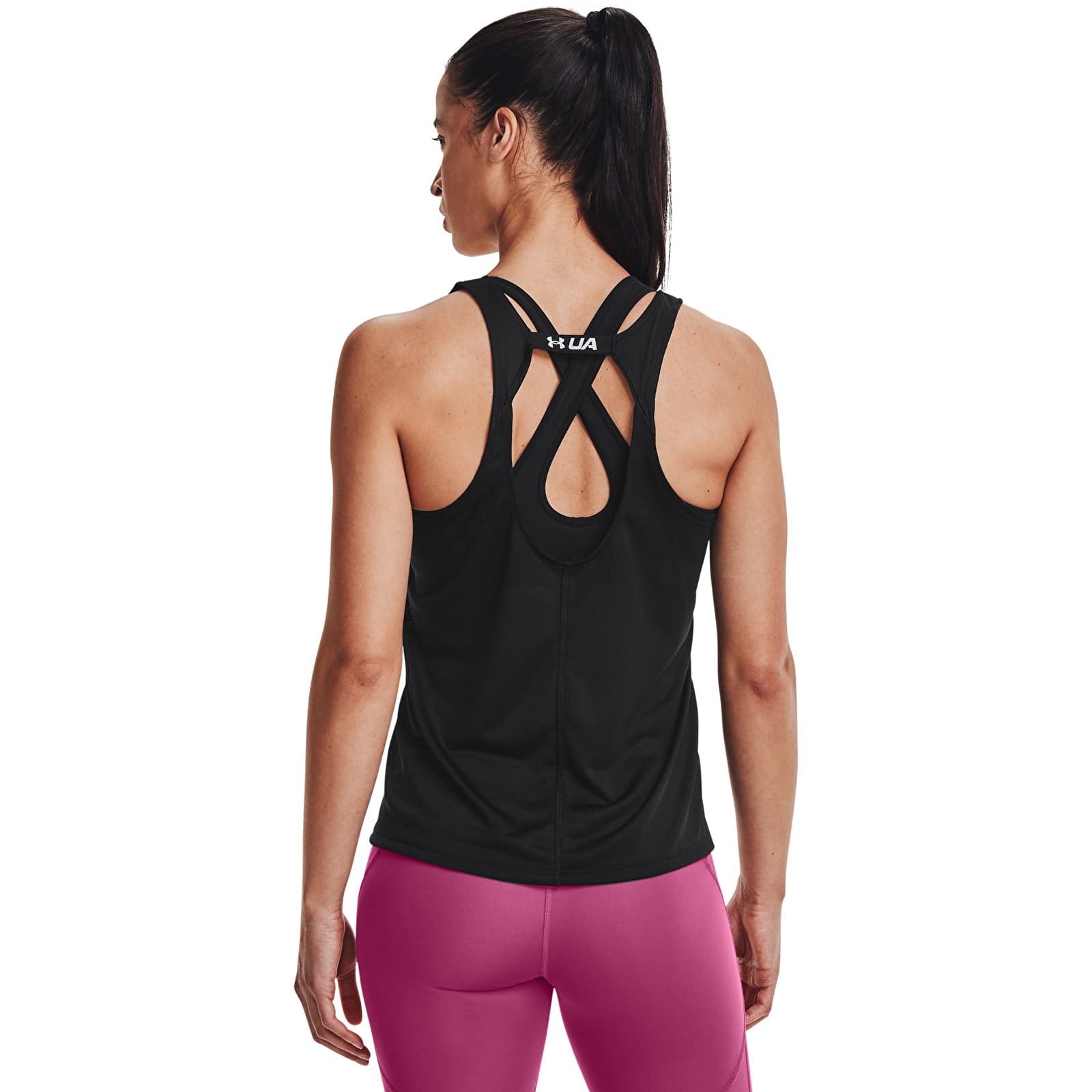 Hanorace Under Armour Fly By Tank Black