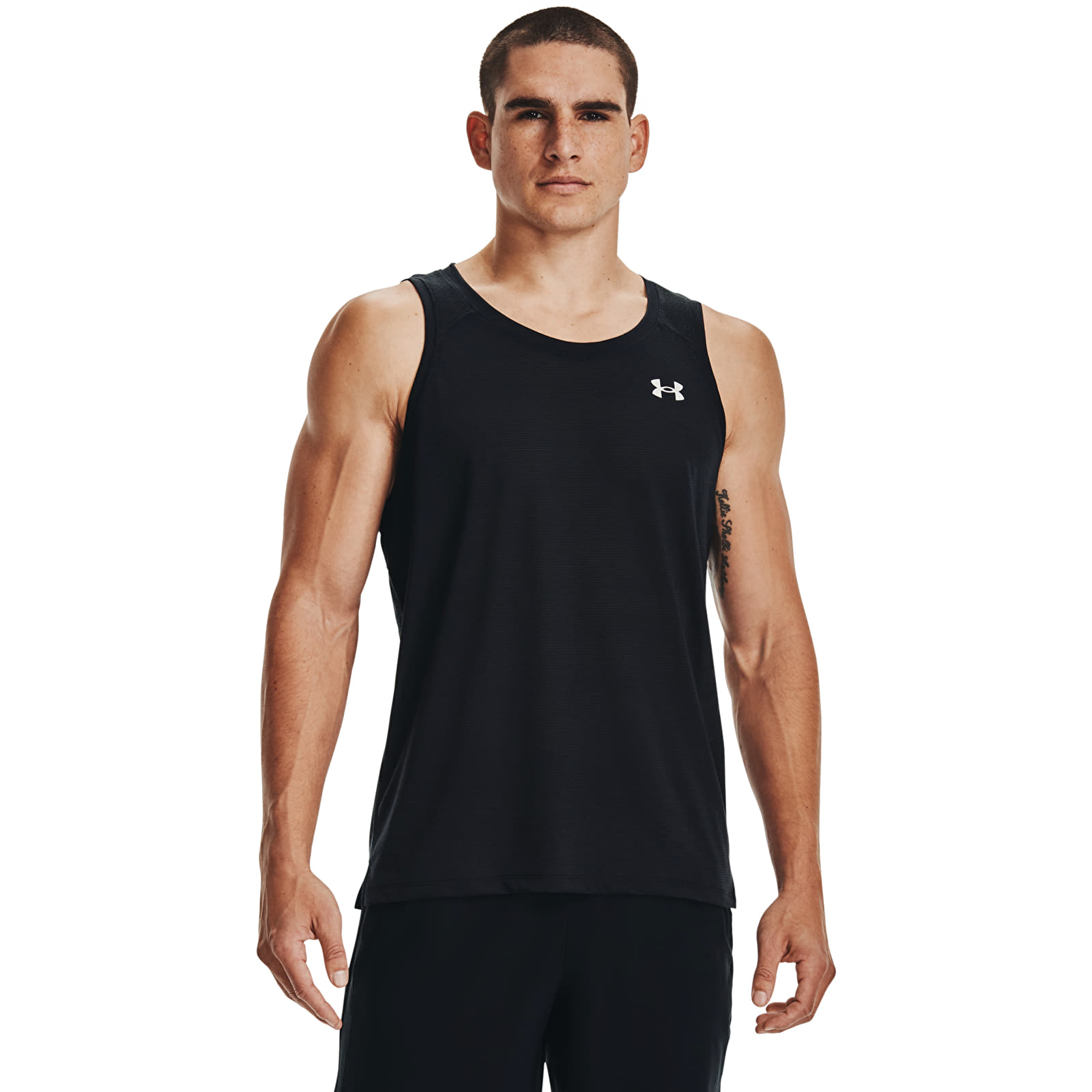 Tiltiņi Under Armour Streaker Singlet Black