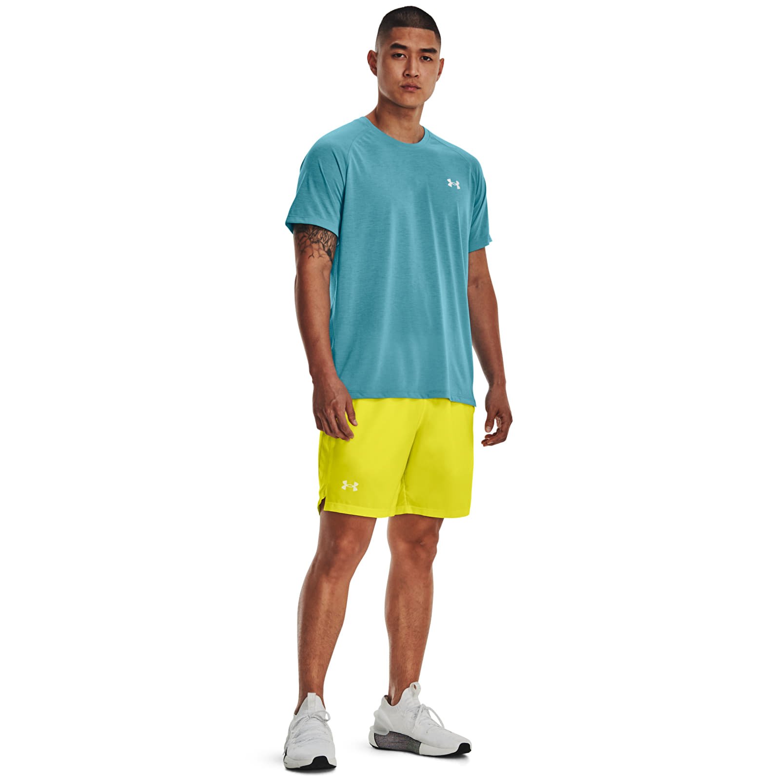 T-shirts  Under Armour Streaker Tee Blue