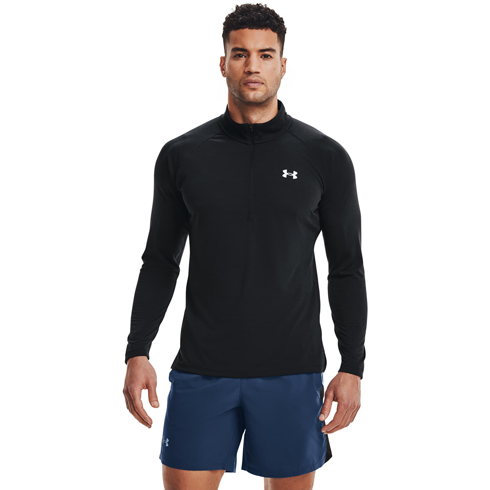 Sudaderas Under Armour Streaker Half Zip Black