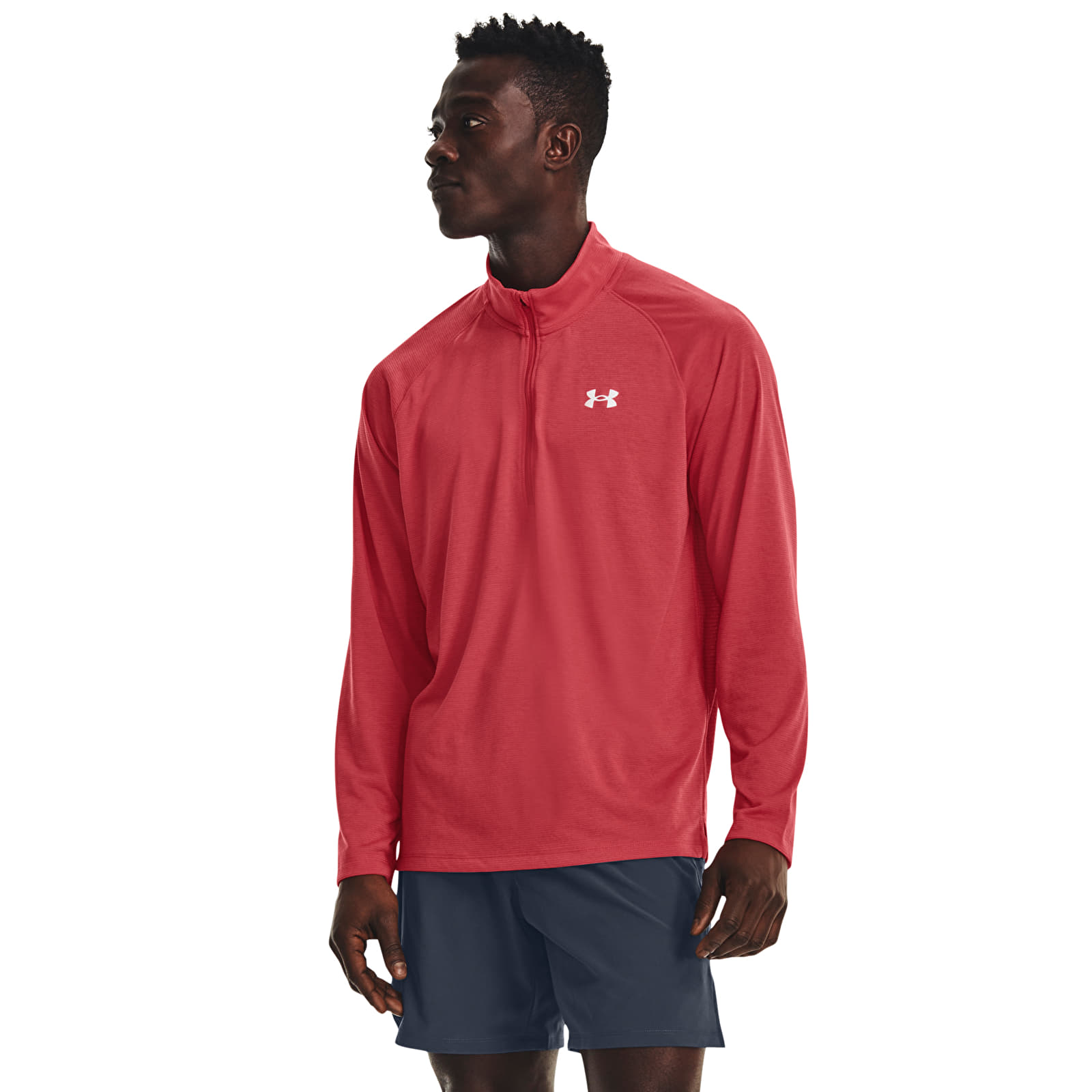 Sudaderas Under Armour Streaker Half Zip Red