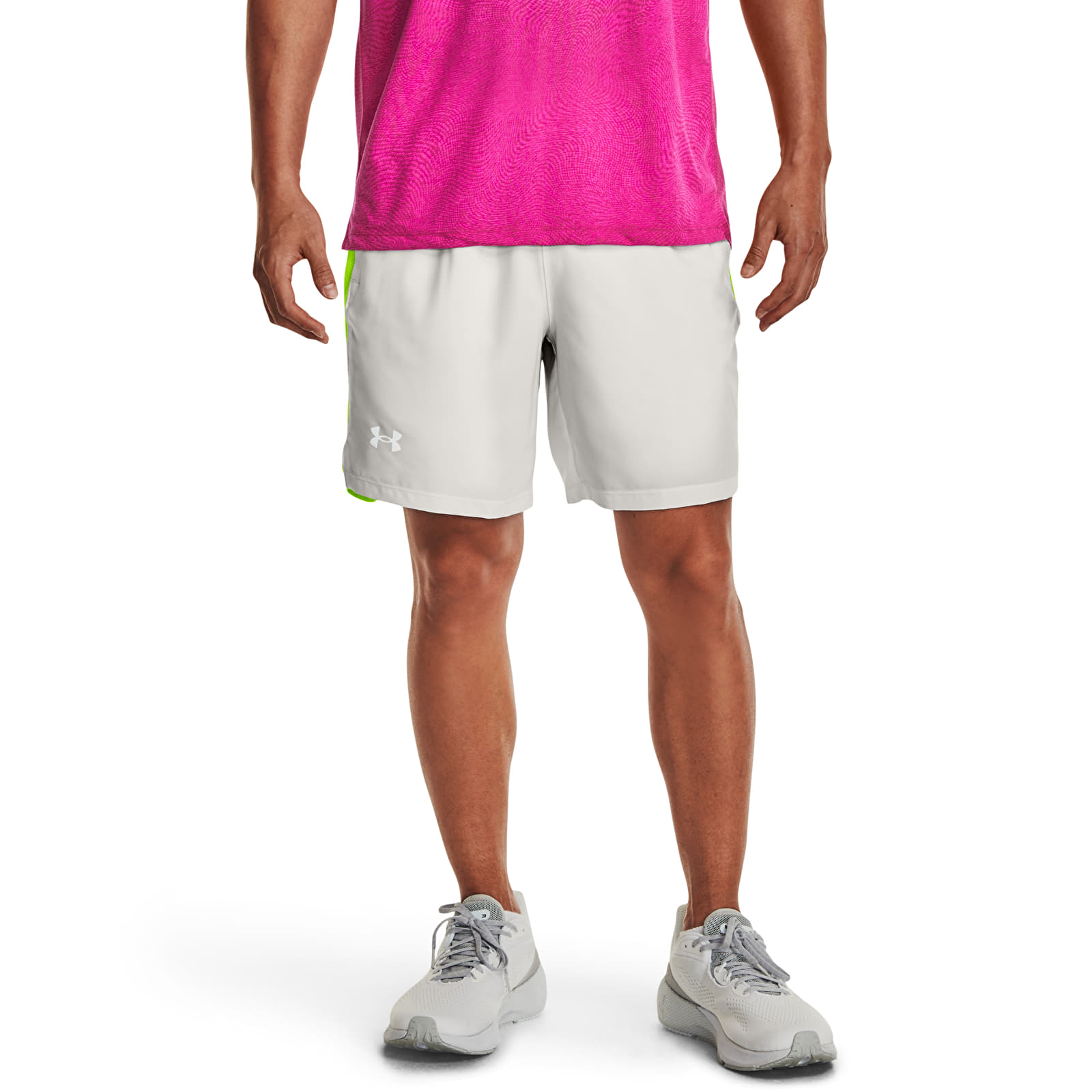 Korte broeken Under Armour Launch 7'' Short Gray