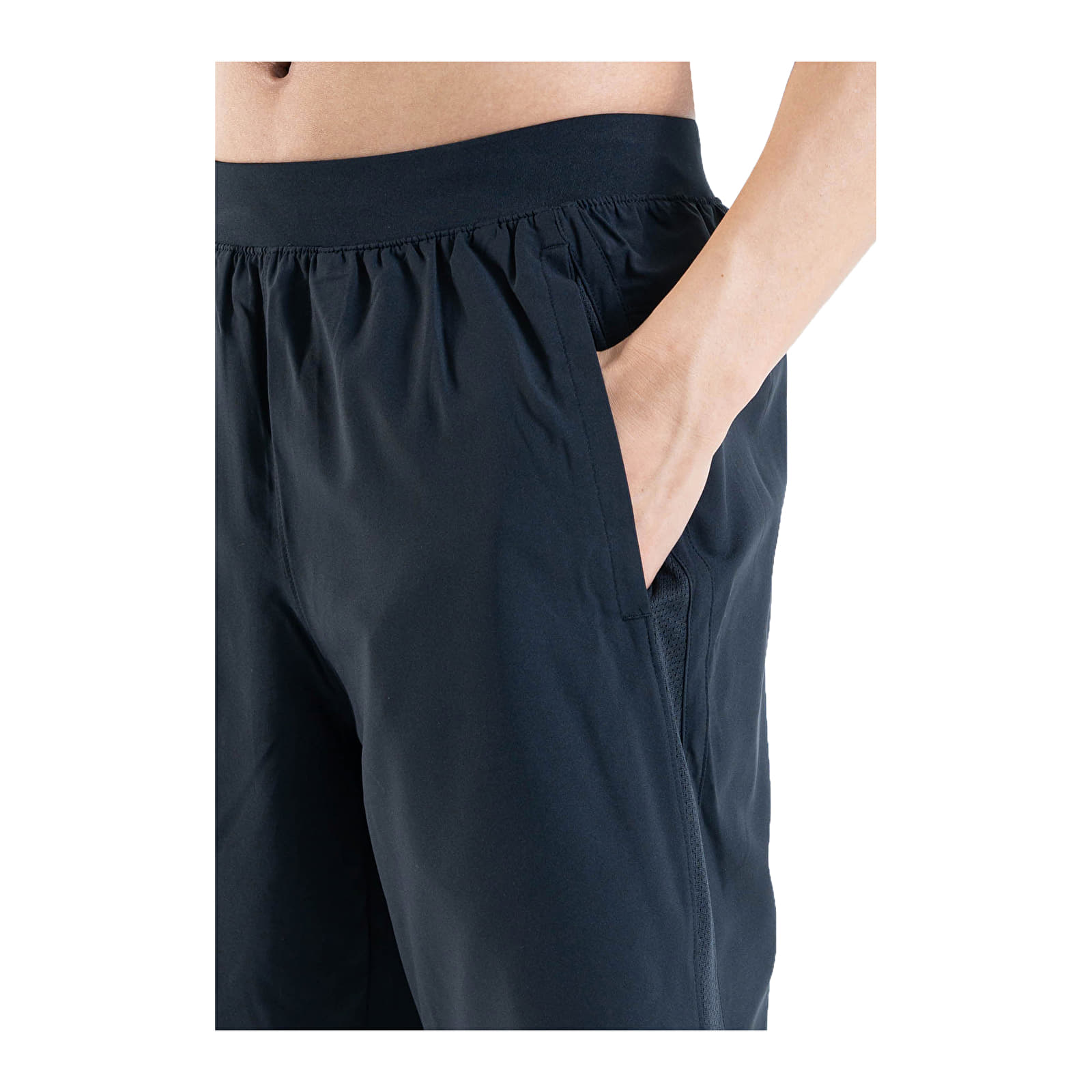 Korte broeken Under Armour Launch 9'' Short Black