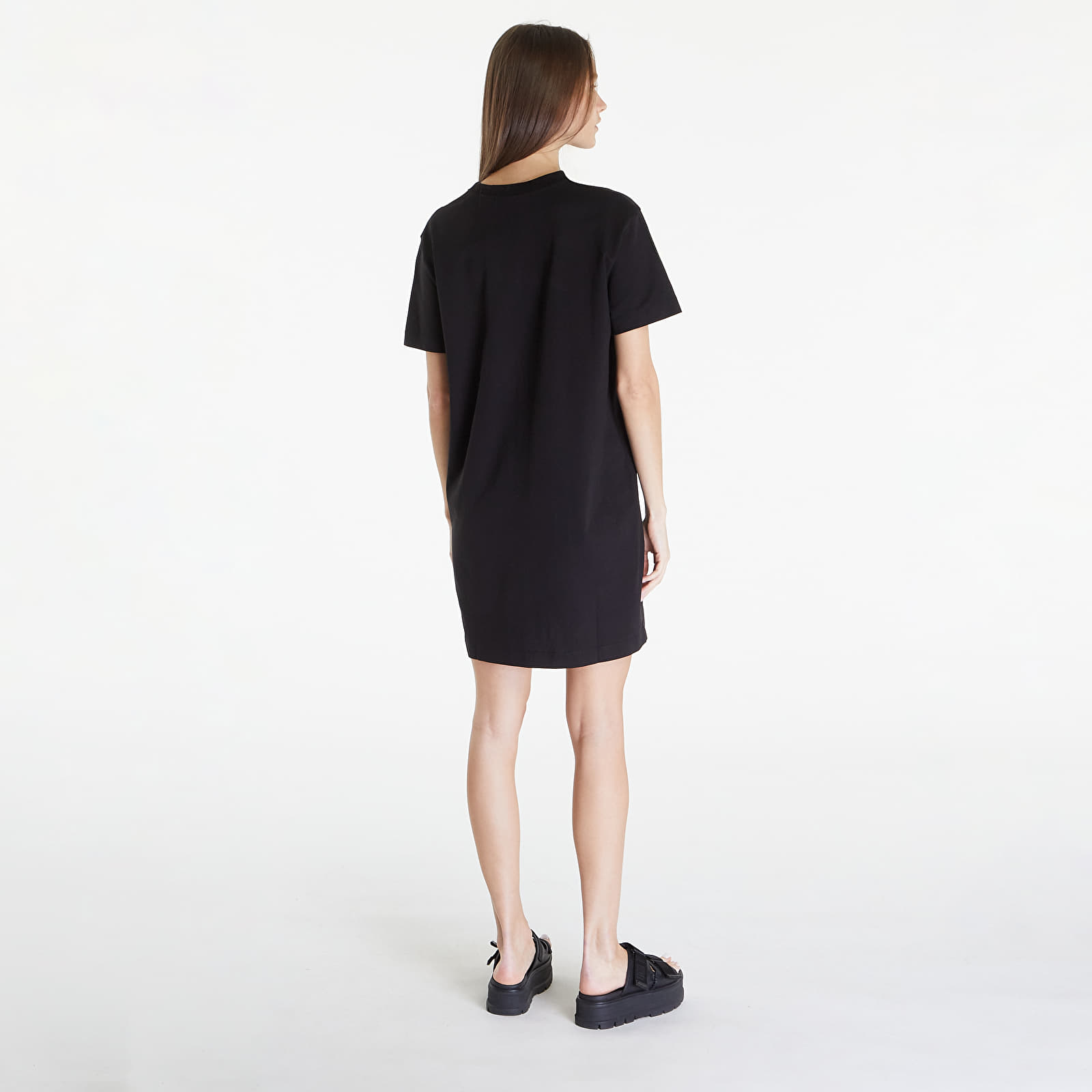 Calvin klein black t shirt dress clearance