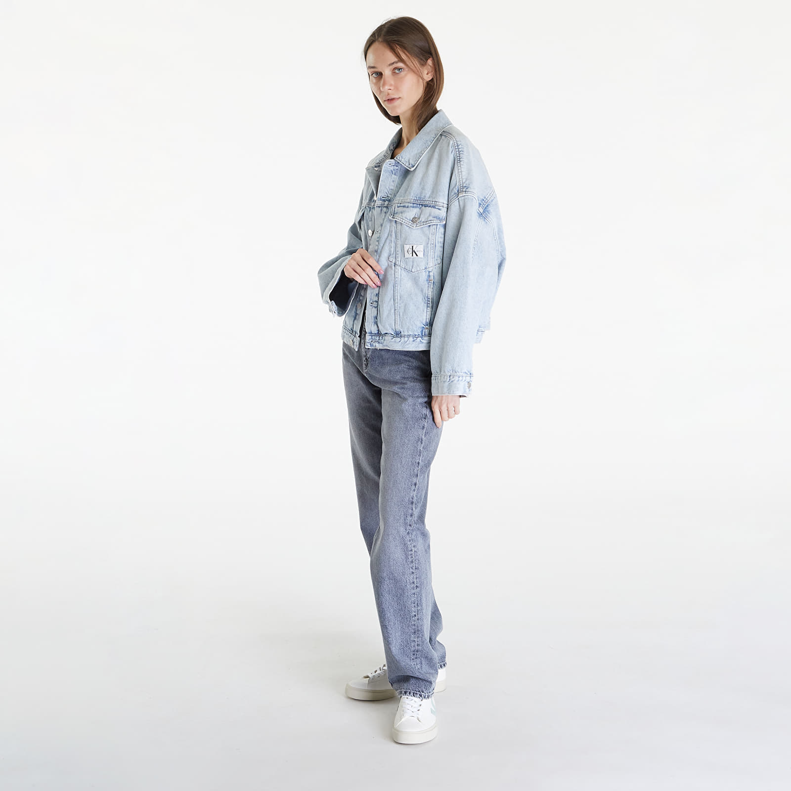 Bundy Calvin Klein Jeans Relaxed Denim Jacket Denim