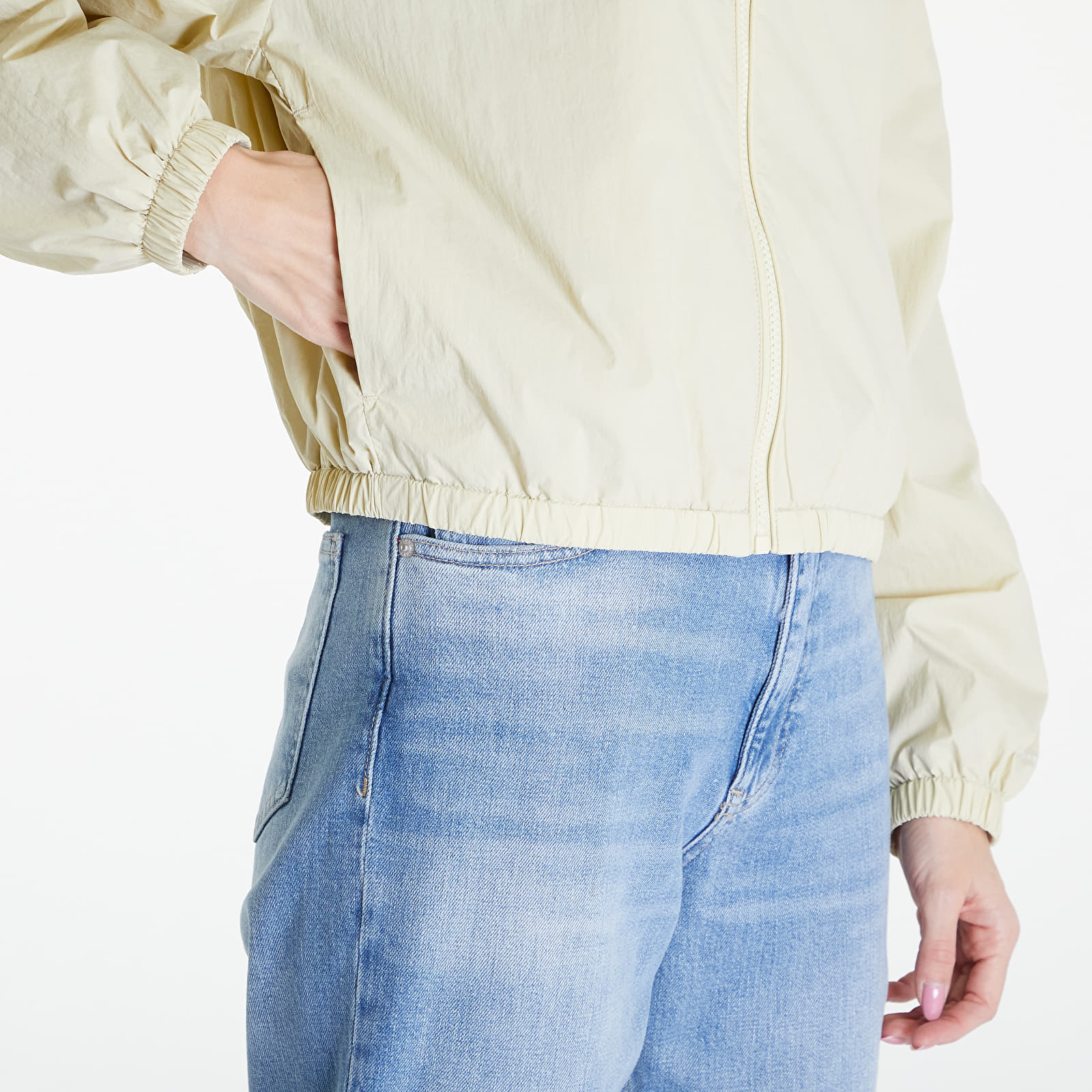 Tuulepluusid Calvin Klein Jeans Logo Drawstring Windbreaker Green Haze