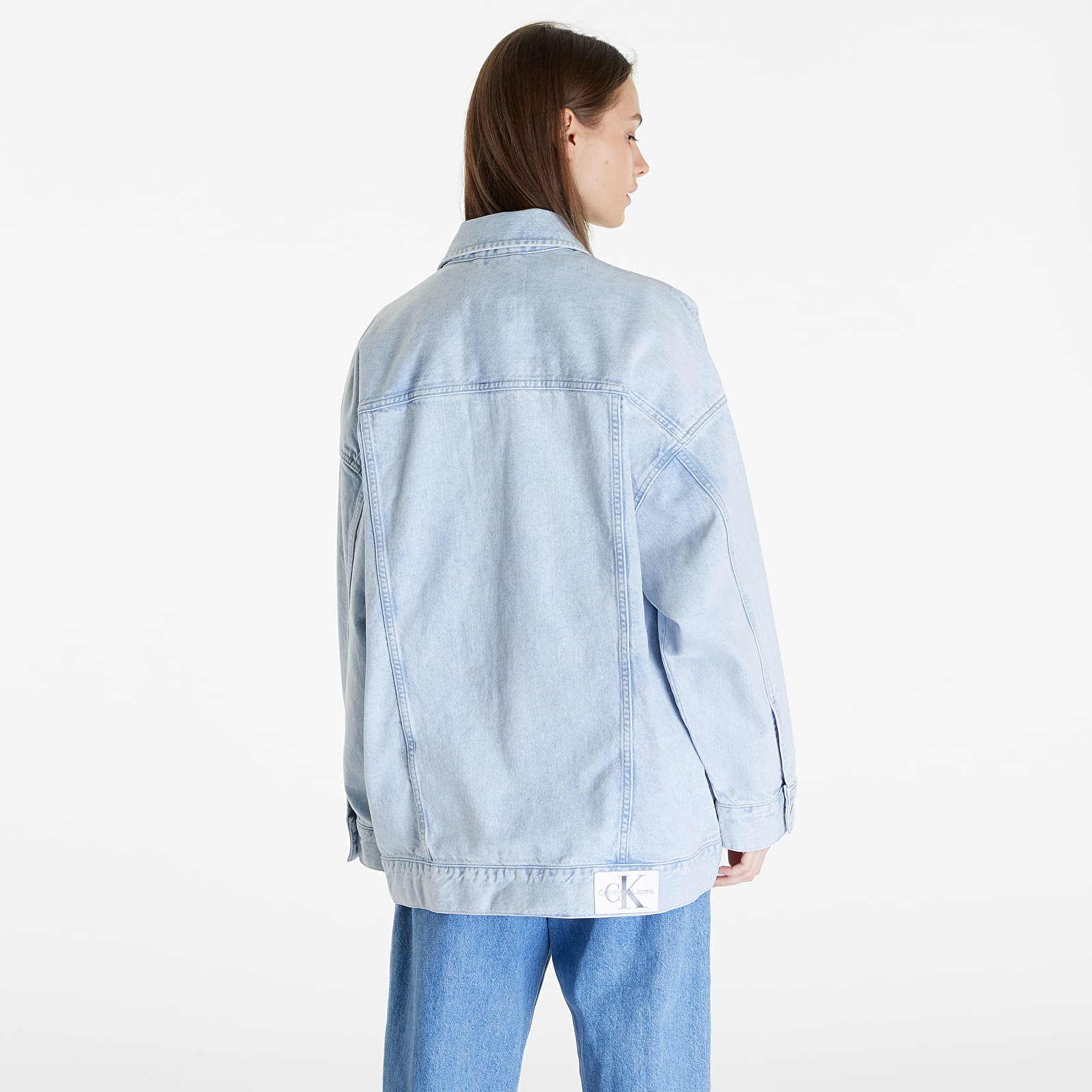 Casacos Calvin Klein Jeans Extreme Oversize Jeans Jacket Denim Light