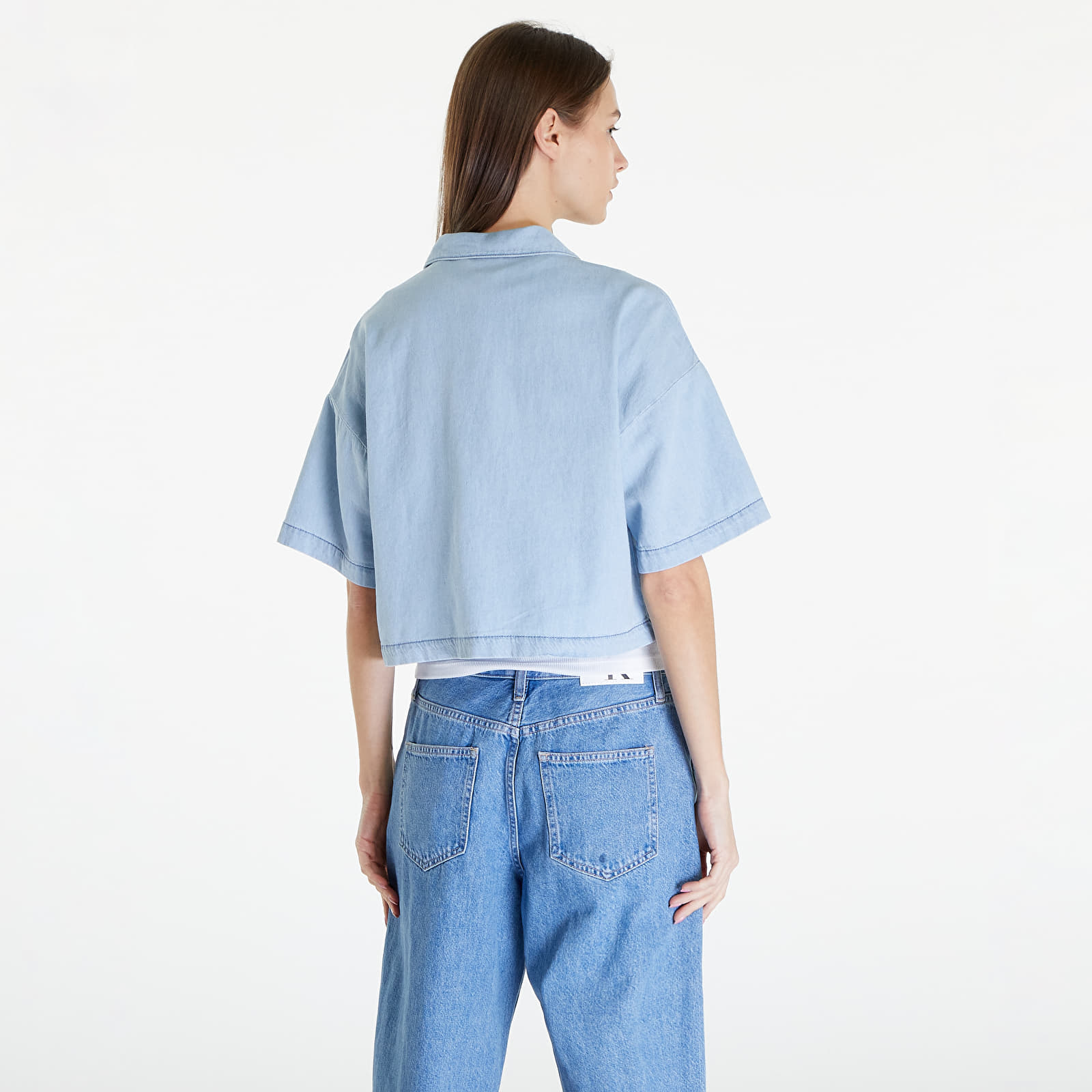 Camisas Tommy Jeans Chambray Blouse Denim Medium