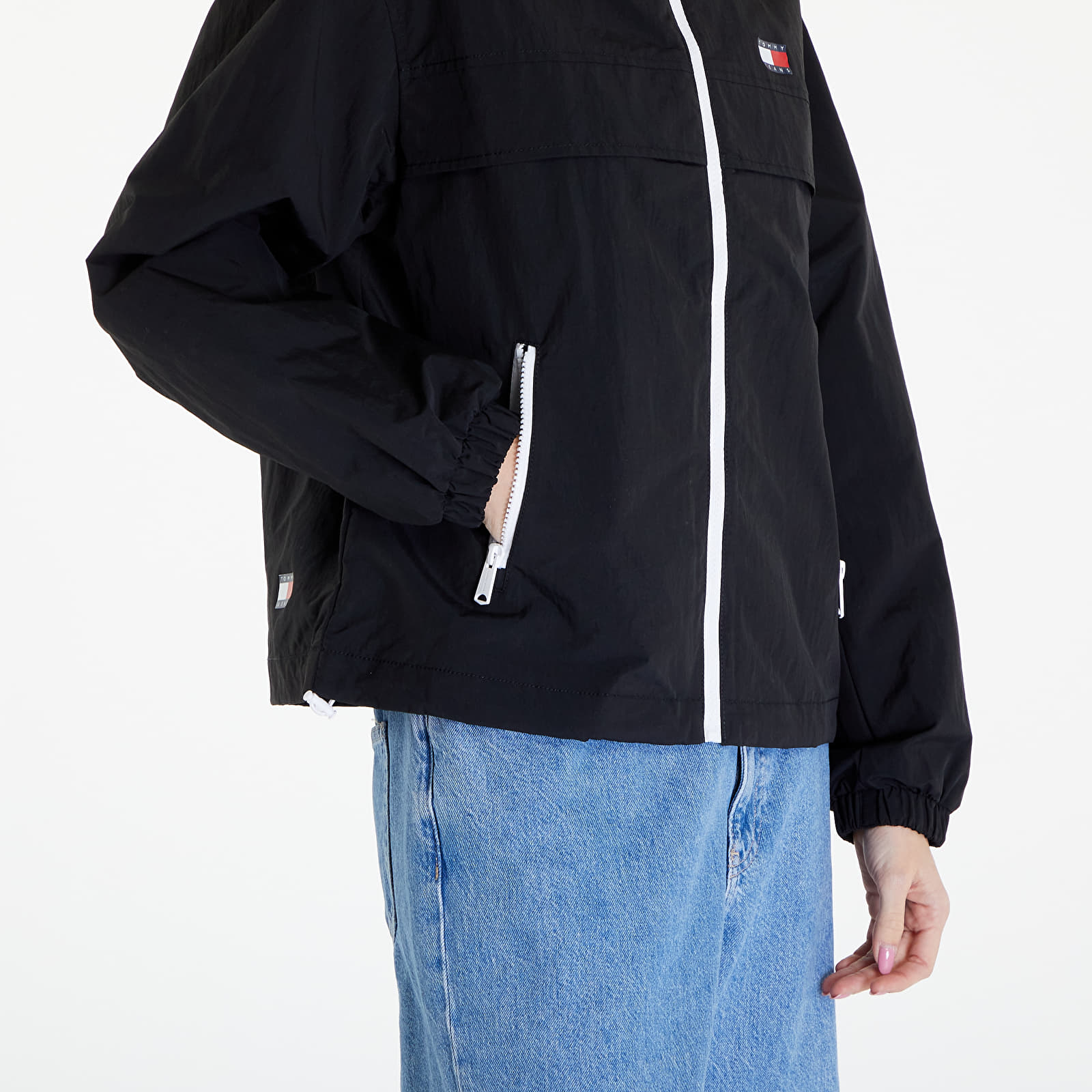 Windbreakers Tommy Jeans Chicago Windbreaker Black