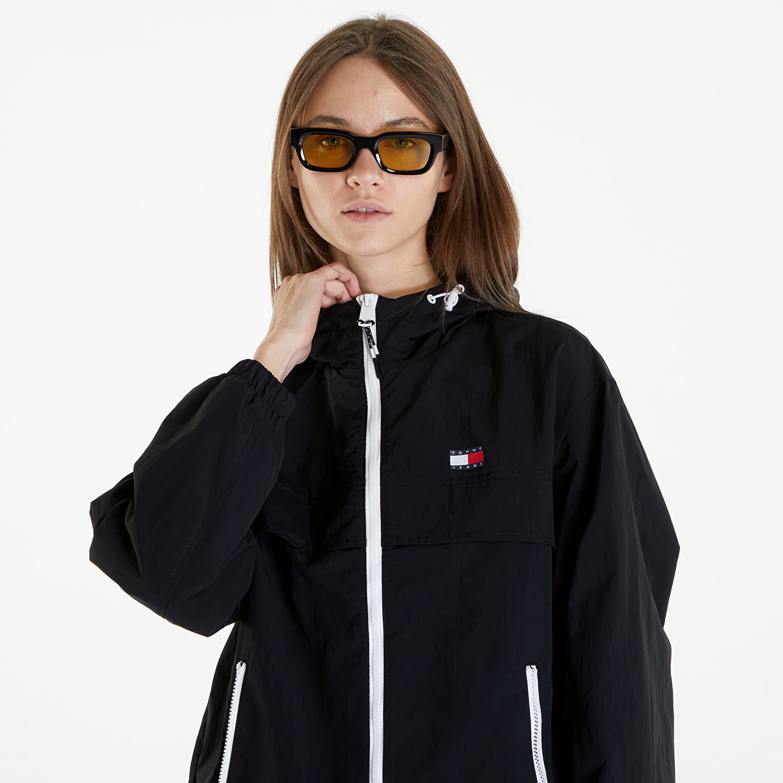 Windbreakers Tommy Jeans Chicago Windbreaker Black