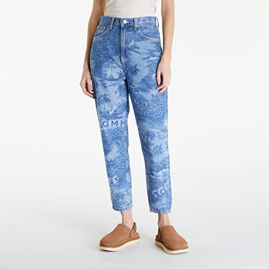 Džíny Tommy Jeans Mom Jean Ultra High Tapered Jeans Denim Medium