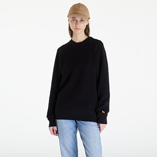 Svetr Carhartt WIP Chase Sweater UNISEX Black/ Gold