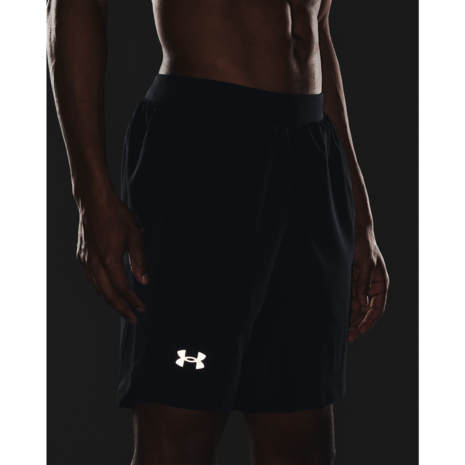 Korte broeken Under Armour Launch 7'' 2-In-1 Short Black