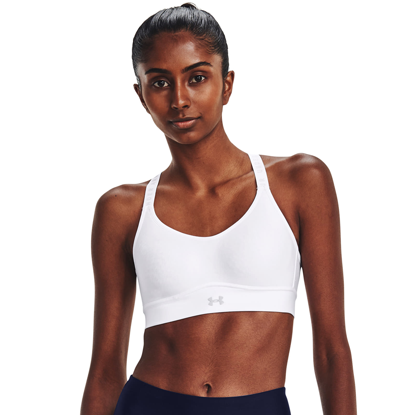 Bras Under Armour Infinity Mid Covered White