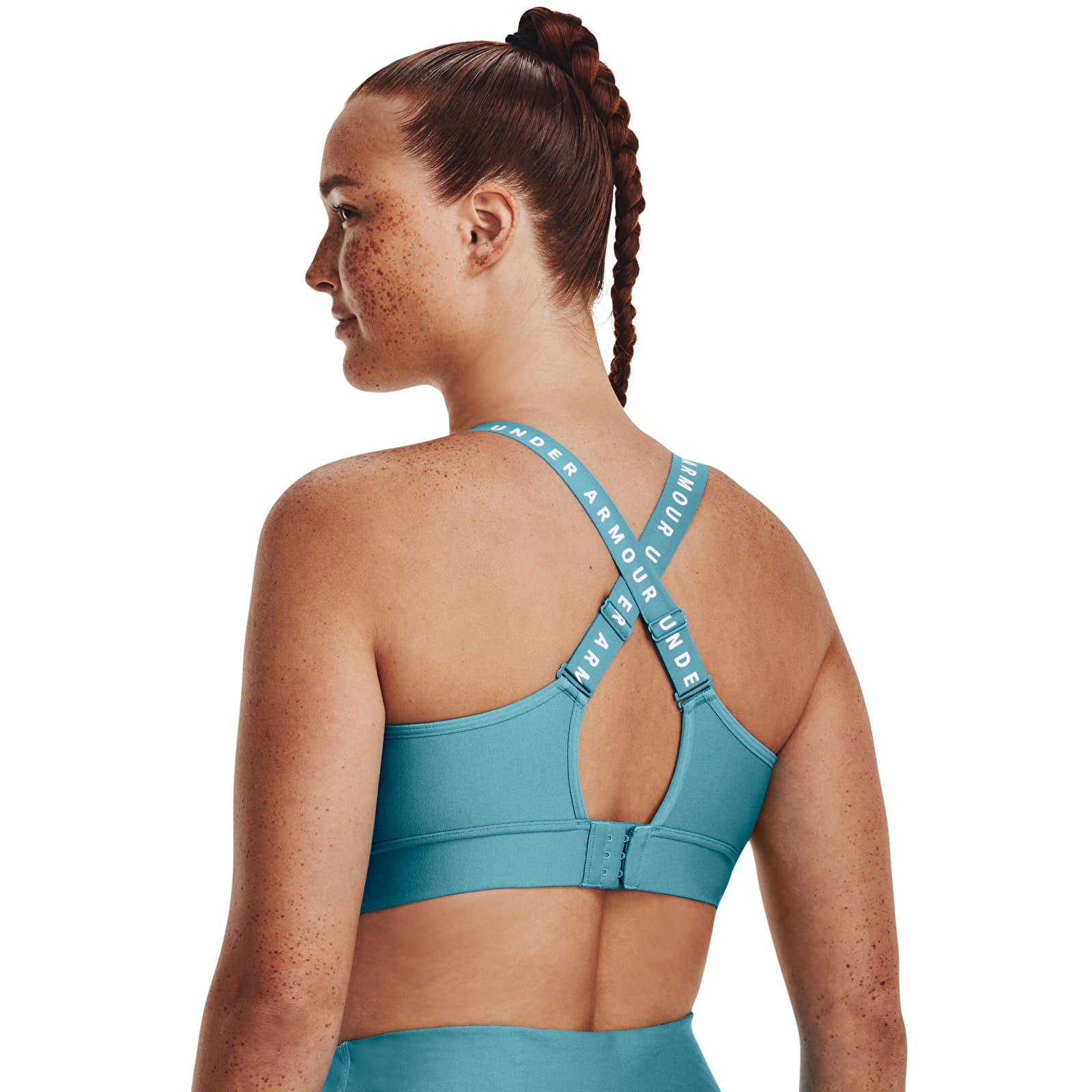 Sujetadores Under Armour Infinity Mid Covered Blue