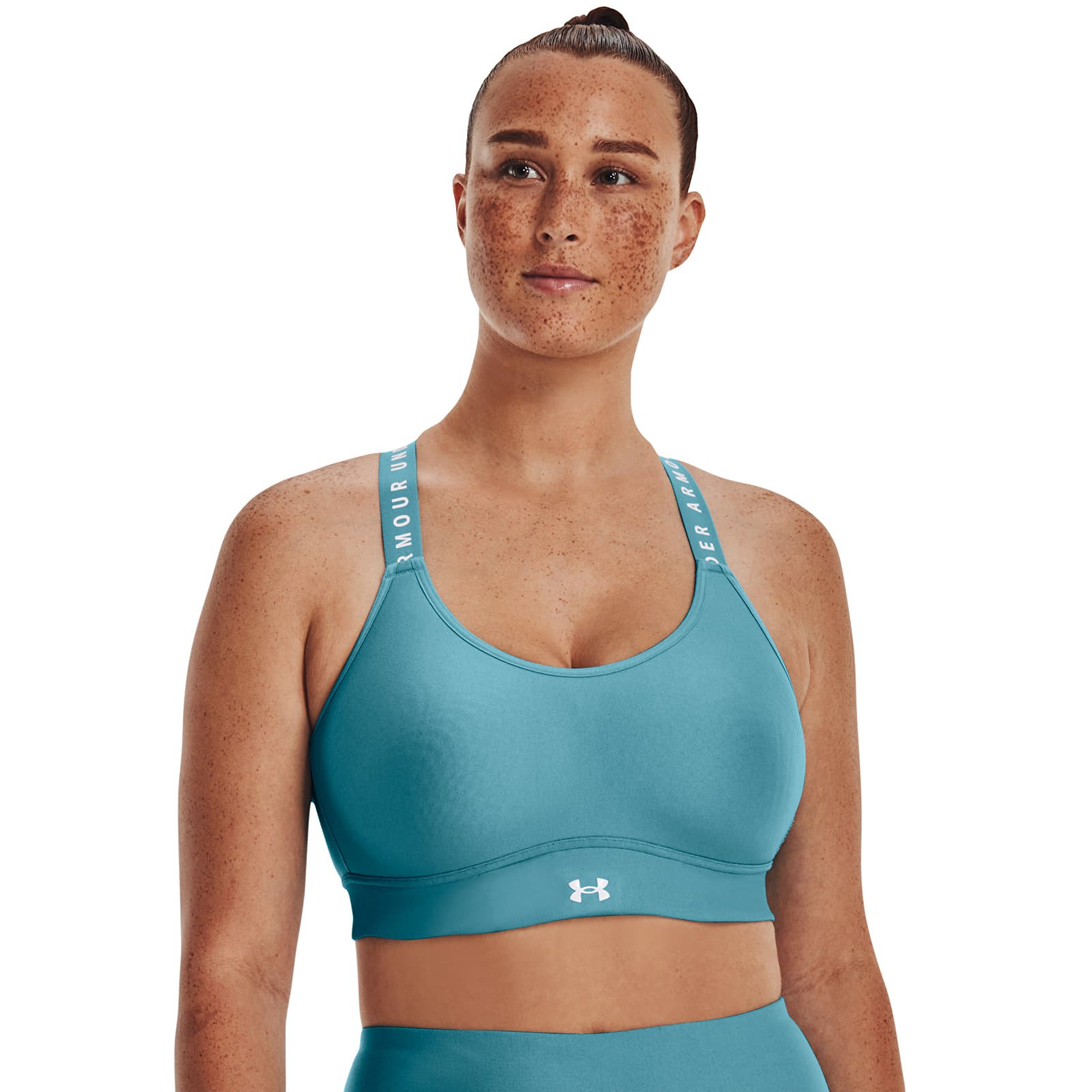 Sujetadores Under Armour Infinity Mid Covered Blue