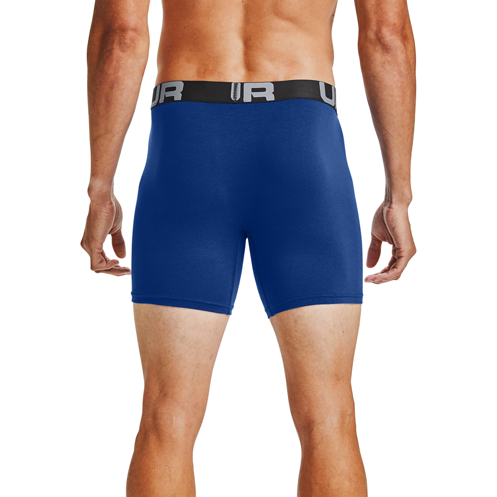 Calzoncillos de boxer Under Armour Charged Cotton 6In 3 Pack Royal
