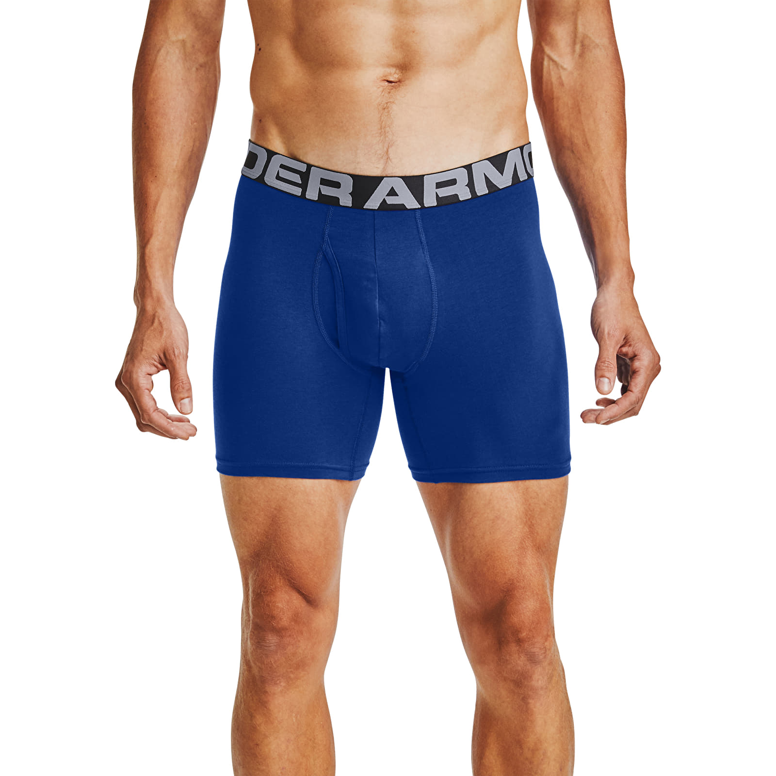 Calzoncillos de boxer Under Armour Charged Cotton 6In 3 Pack Royal
