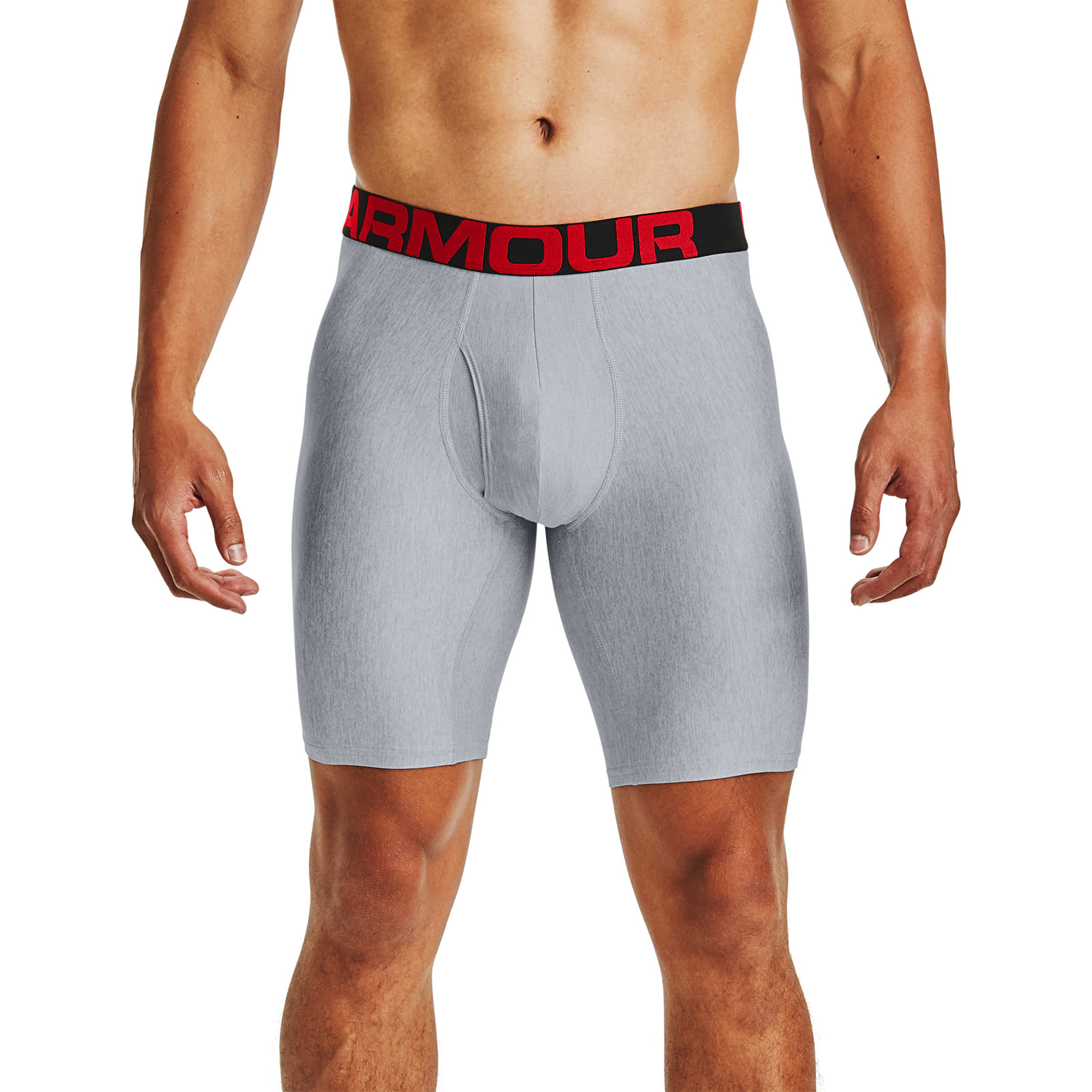 Boxer shorts Under Armour Tech 9In 2 Pack Mod Gray Light Heather Queens