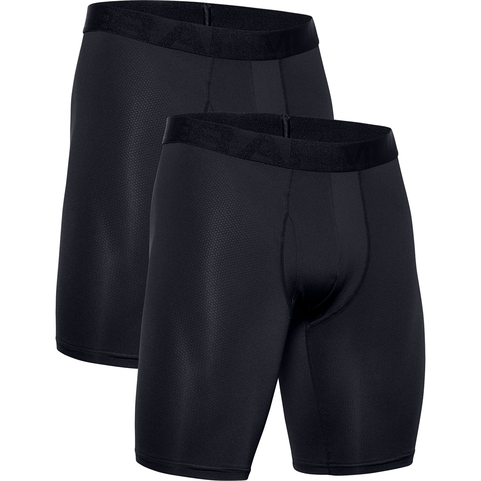Bokserki Under Armour Tech Mesh 9In 2 Pack Black