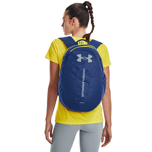 Under armour discount hustle backpack blue