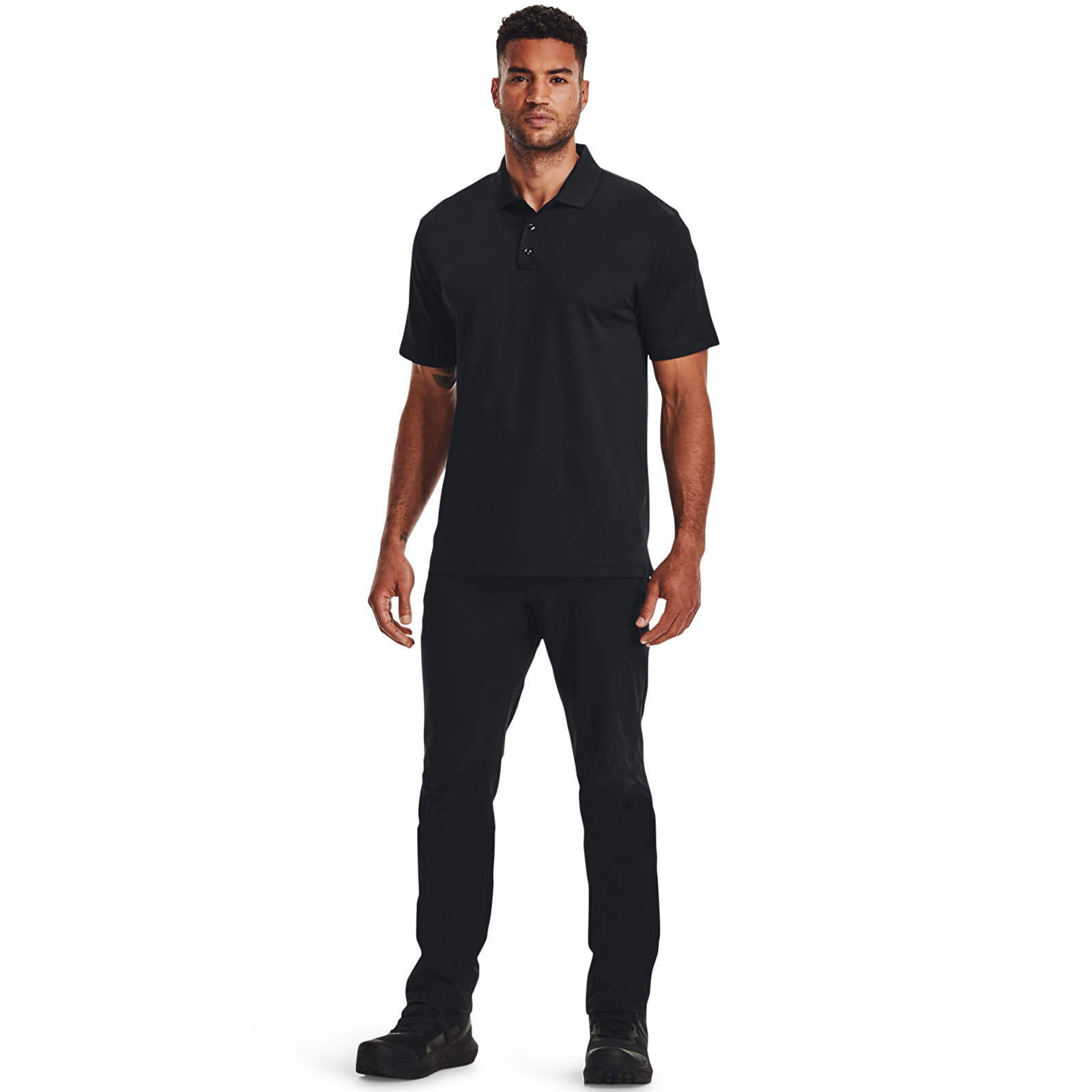 T-shirts Under Armour Tac Performance Polo 2.0 Black