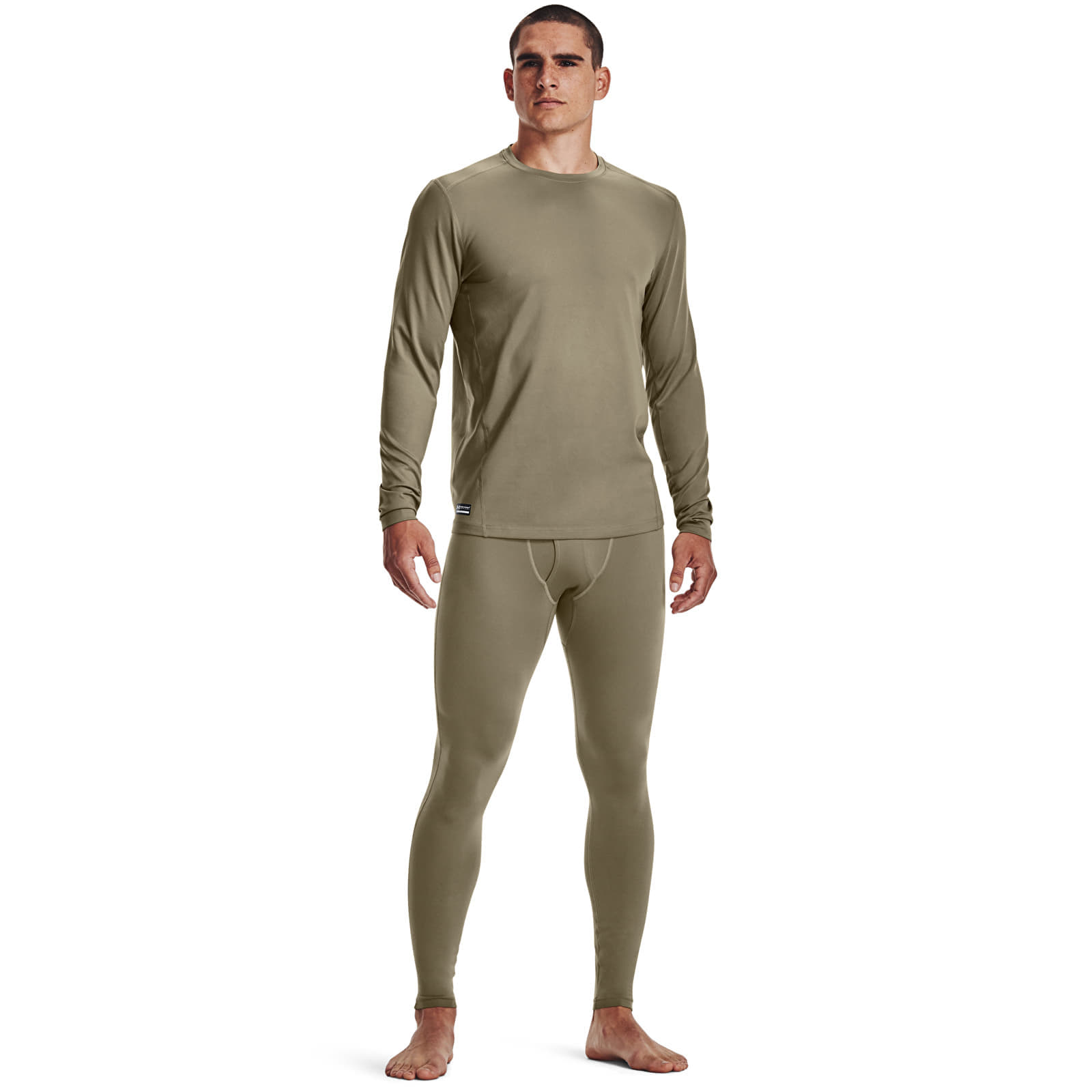 T-shirt Under Armour Tac Crew Cgi Base Federal Tan S