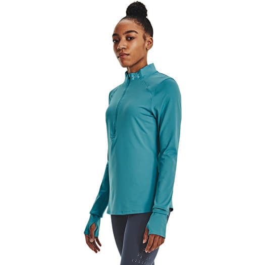 T-shirt Under Armour Qualifier Run 2.0 1/2 Zip Blue