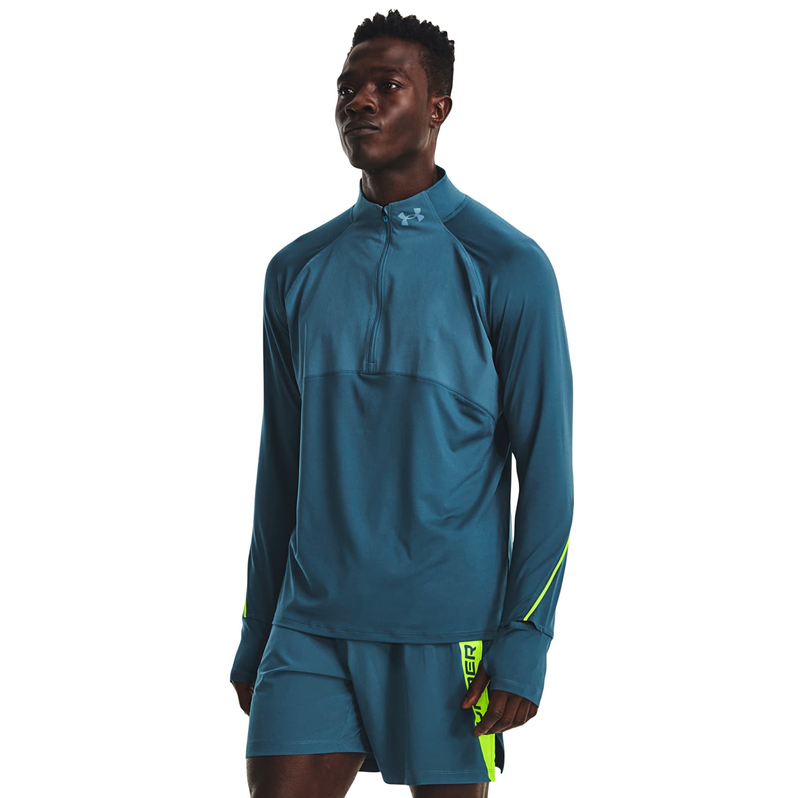 Tricouri  Under Armour Qualifier Run 2.0 Hz Blue