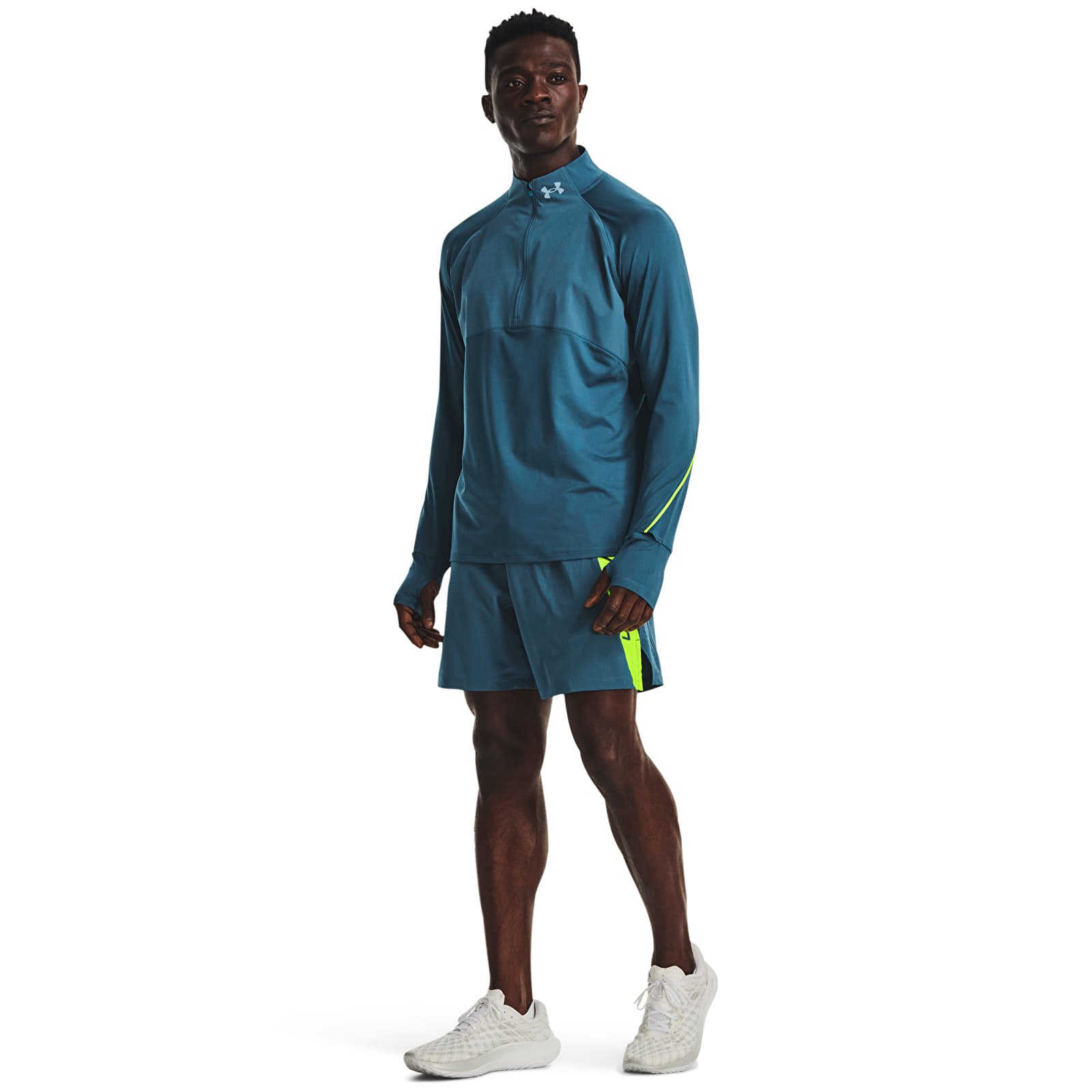 Tricouri  Under Armour Qualifier Run 2.0 Hz Blue