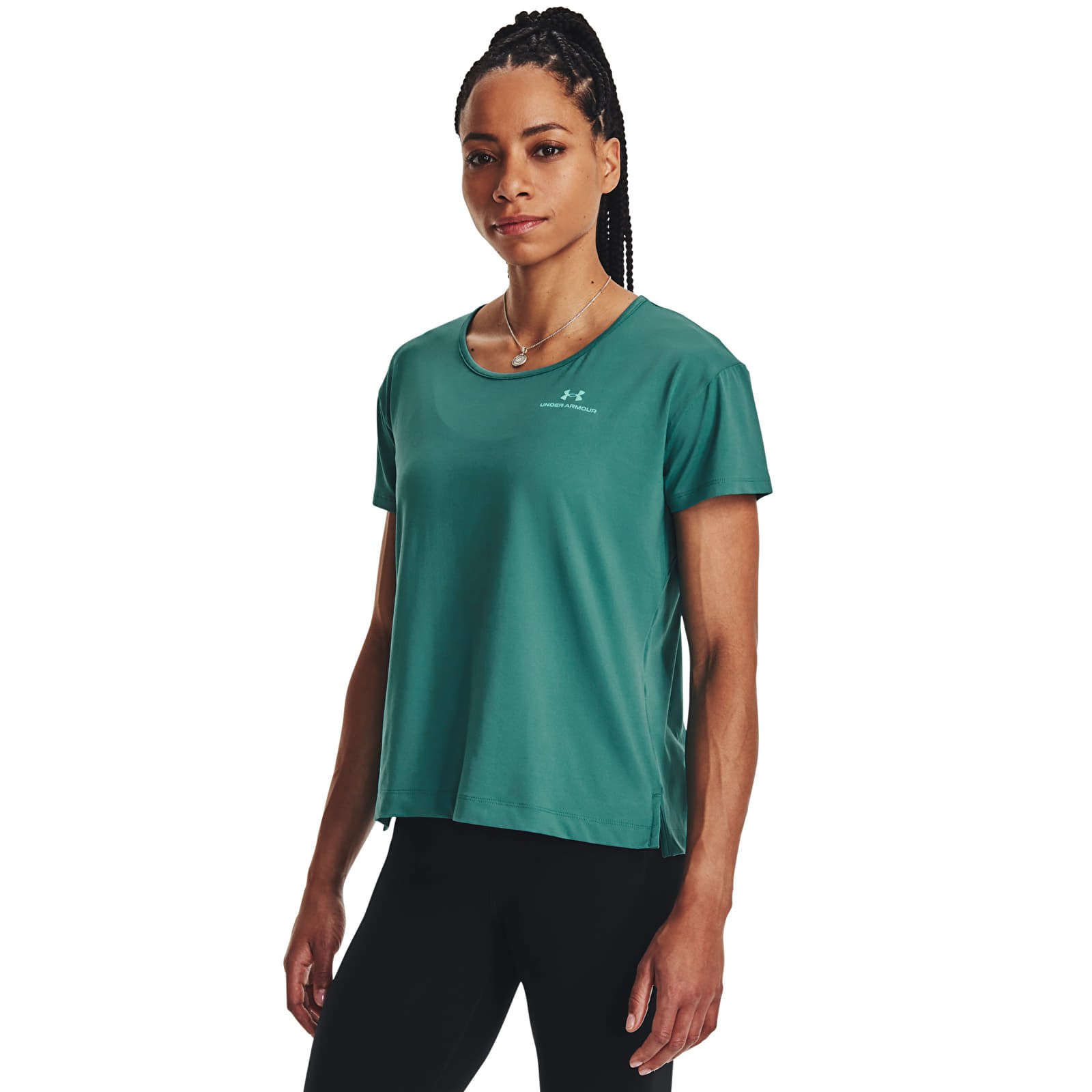 Футболки Under Armour Rush Energy Ss Green