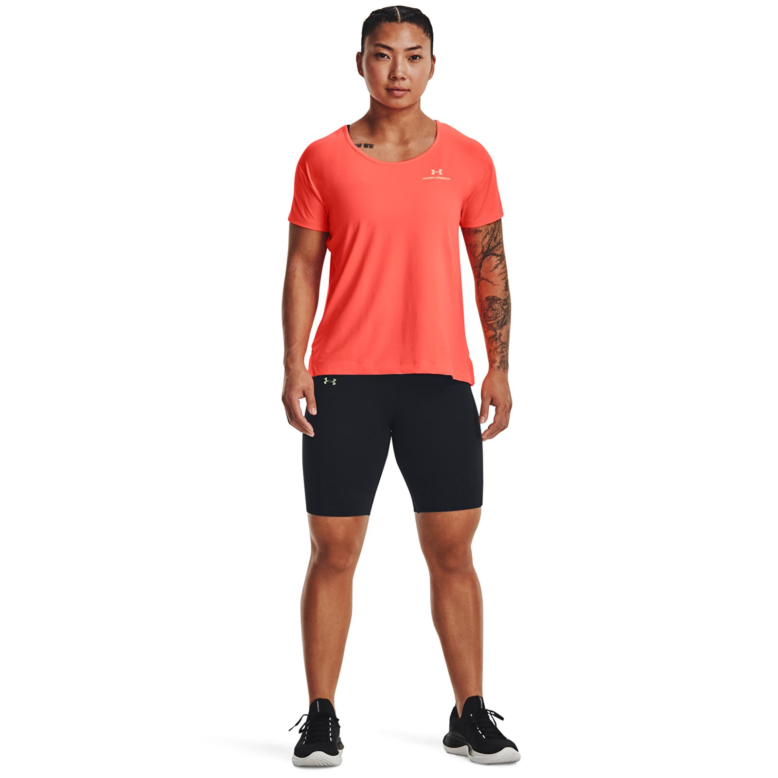 Camisetas Under Armour Rush Energy Ss Orange