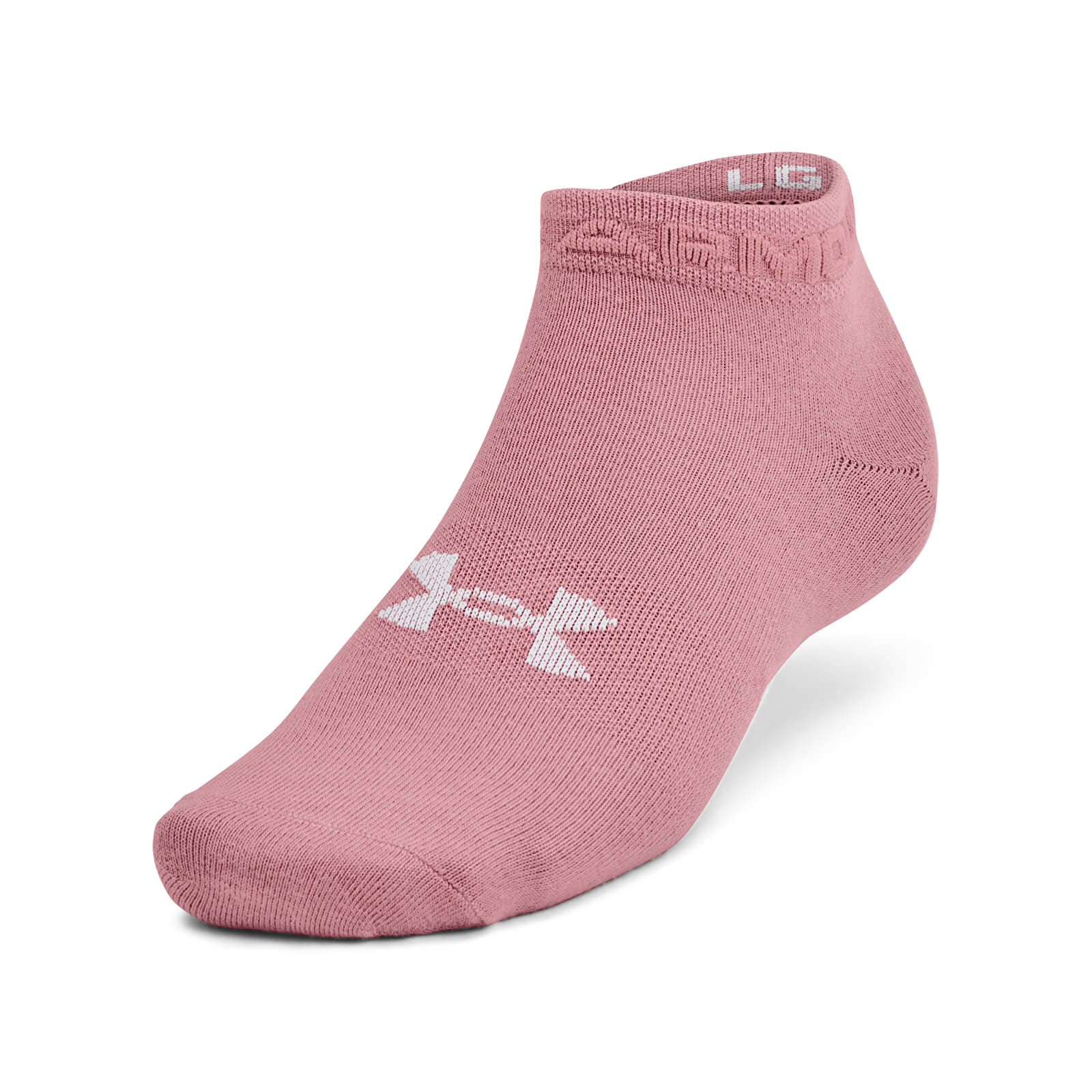 Ponožky Under Armour Essential Low Cut 3-Pack Pink Elixir